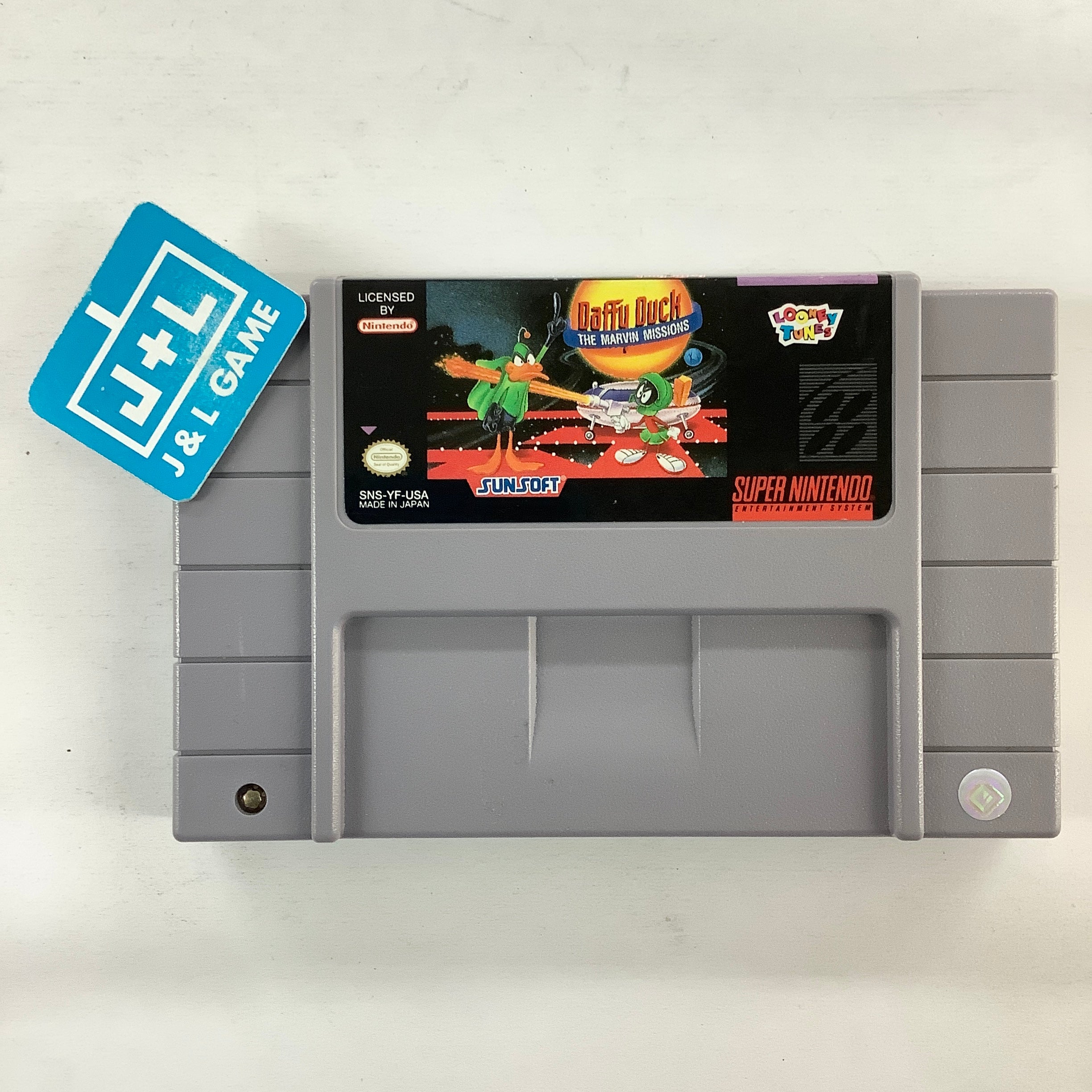 Daffy Duck: The Marvin Missions - (SNES) Super Nintendo [Pre-Owned] Video Games SunSoft   