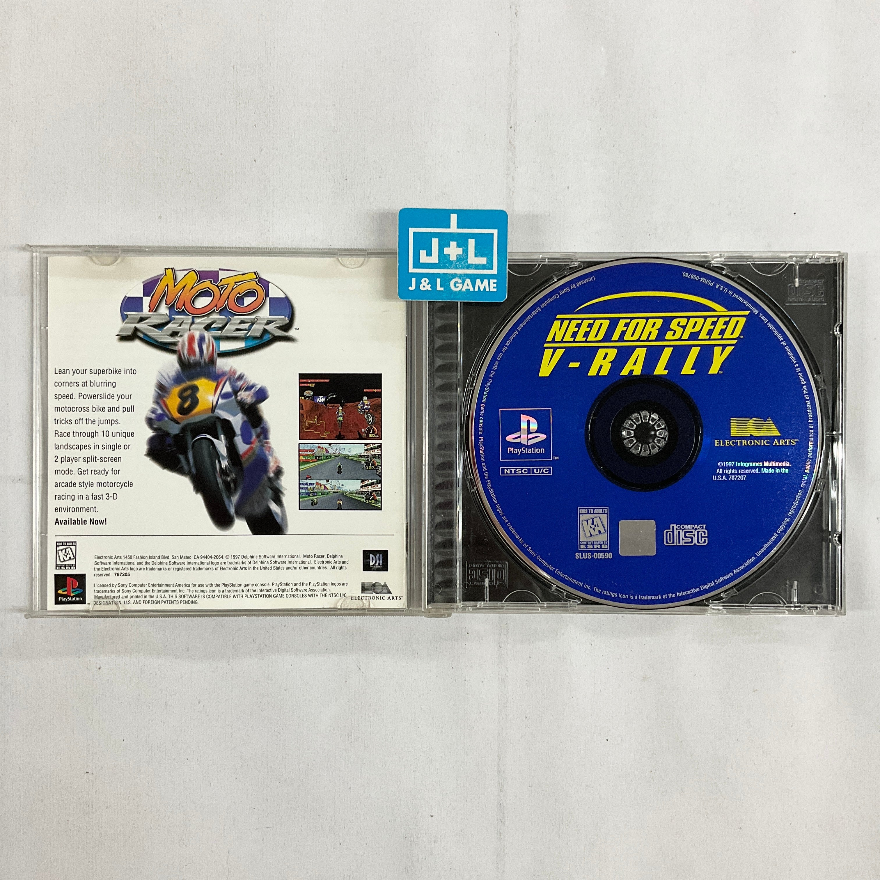 Need for Speed: V Rally - (PS1) Playstation 1 [Pre-Owned] Video Games Electronic Arts   