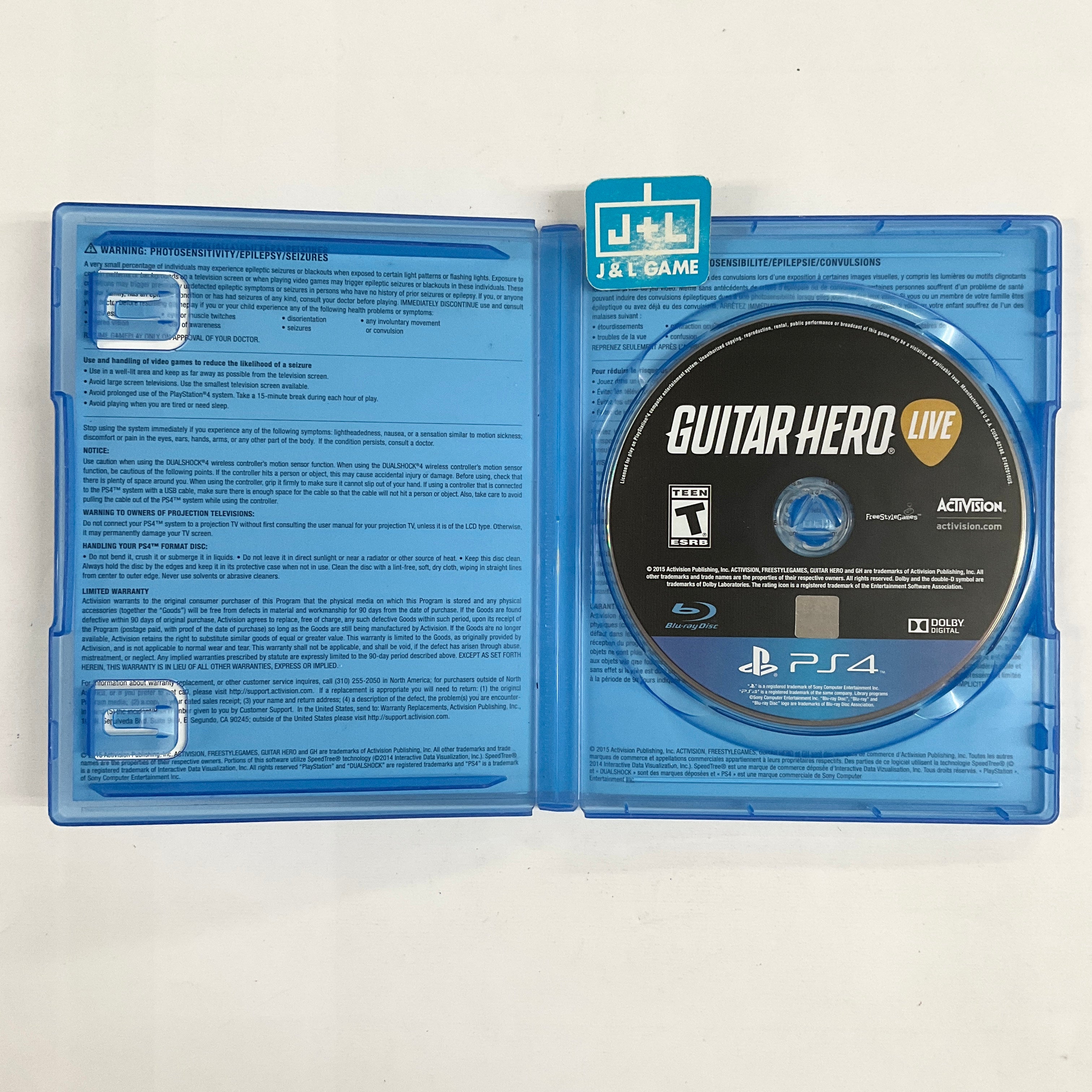 Guitar Hero Live - (PS4) PlayStation 4 [Pre-Owned] Video Games Activision   