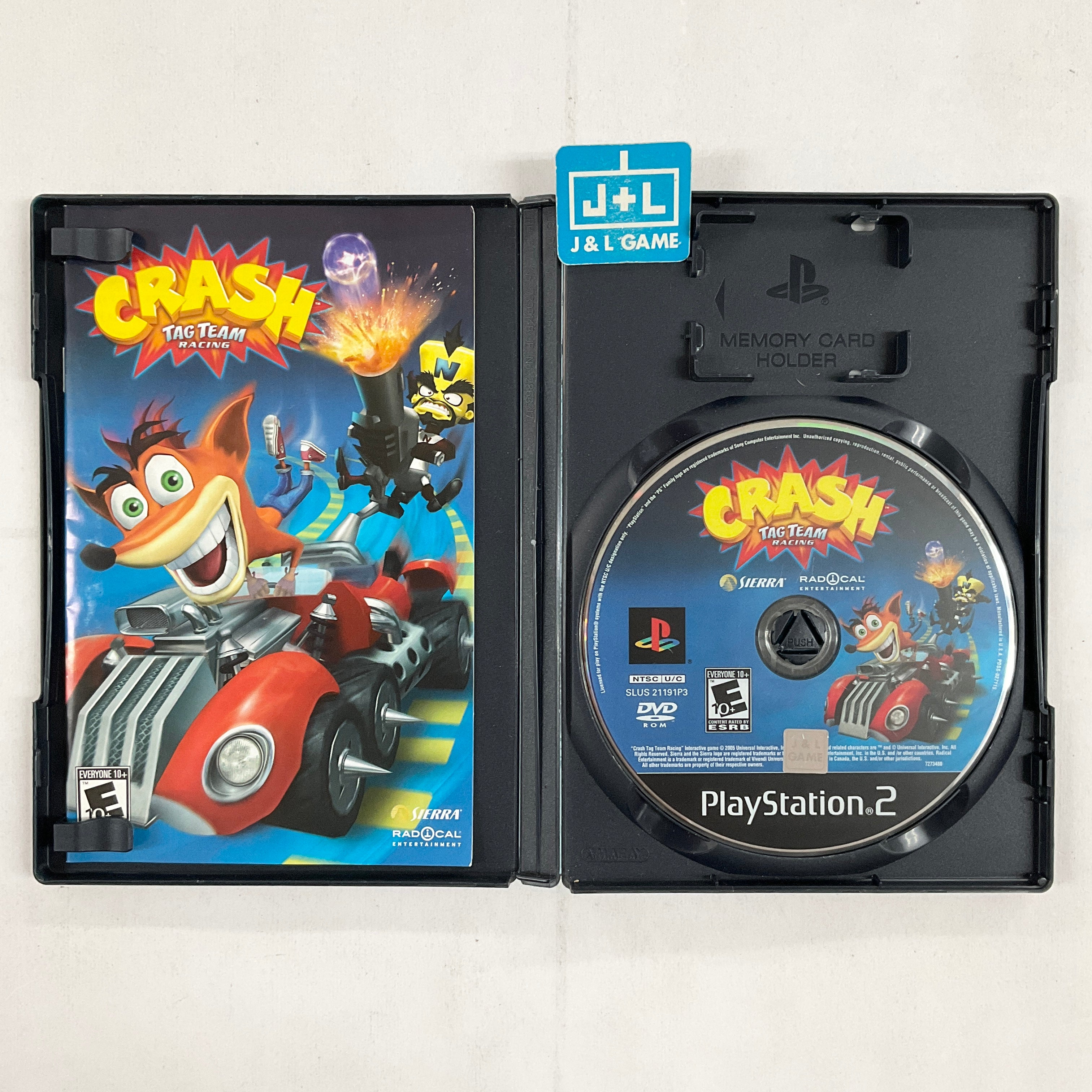 Crash Bandicoot Action Pack - (PS2) PlayStation 2 [Pre-Owned] Video Games Sierra Entertainment   