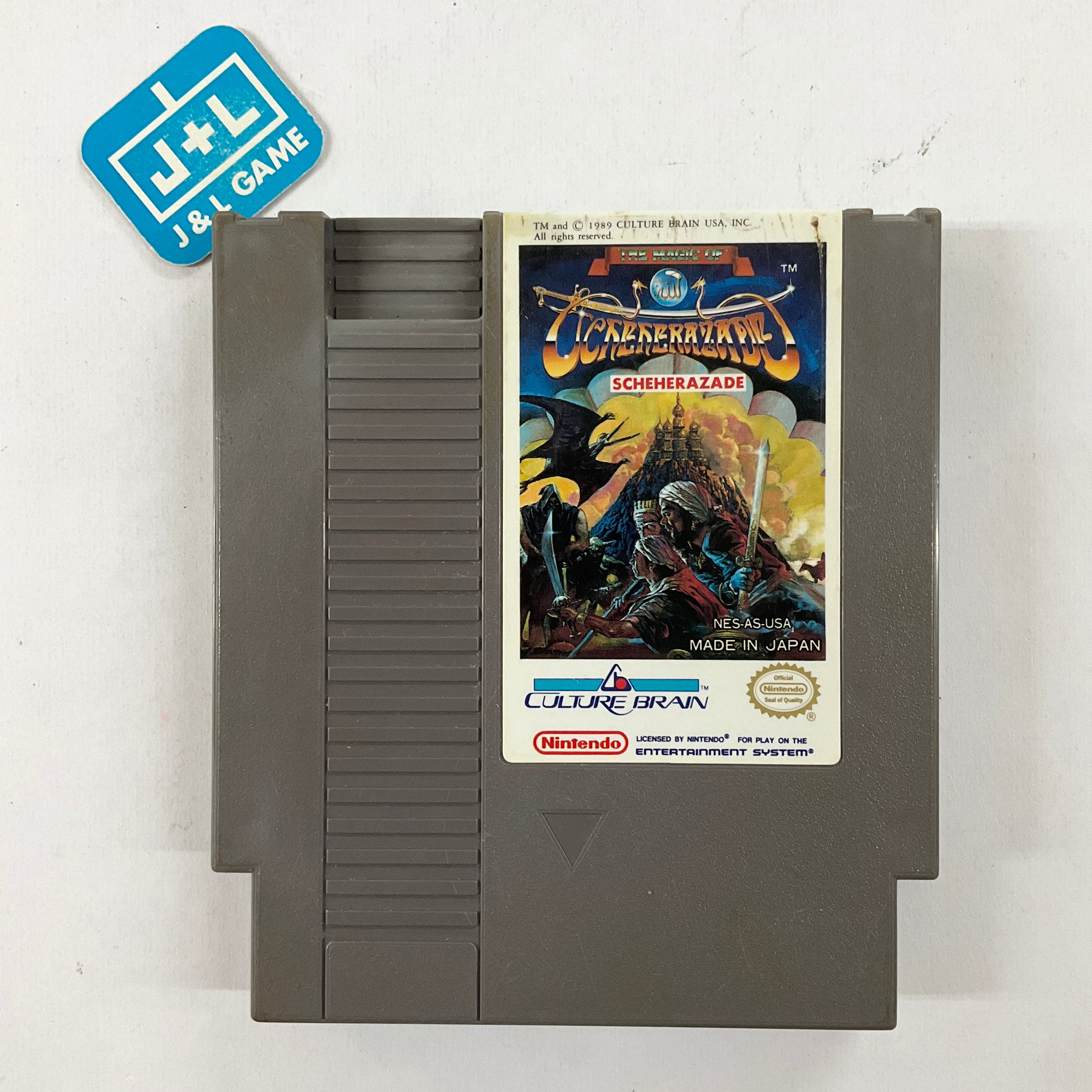 The Magic of Scheherazade - (NES) Nintendo Entertainment System [Pre-Owned] Video Games Culture Brain   