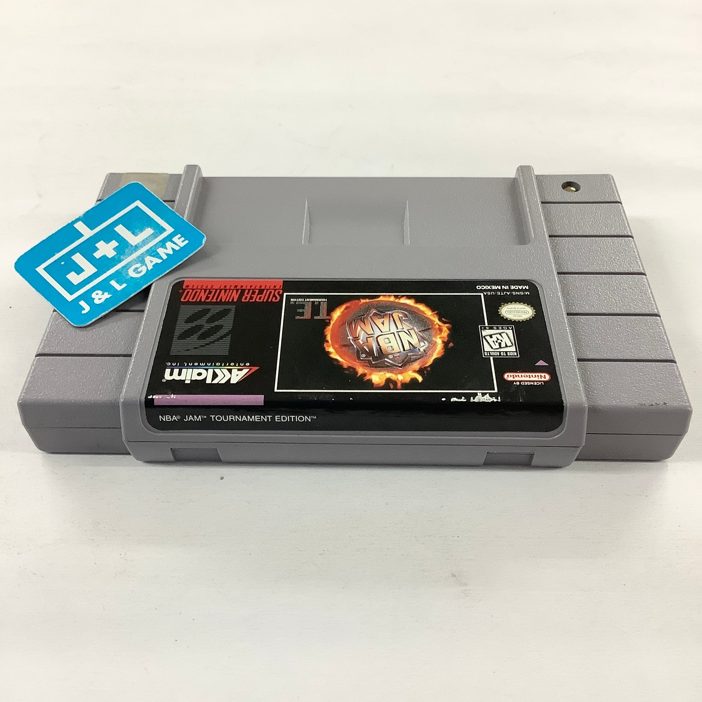 NBA Jam: Tournament Edition - (SNES) Super Nintendo [Pre-Owned] Video Games Acclaim   