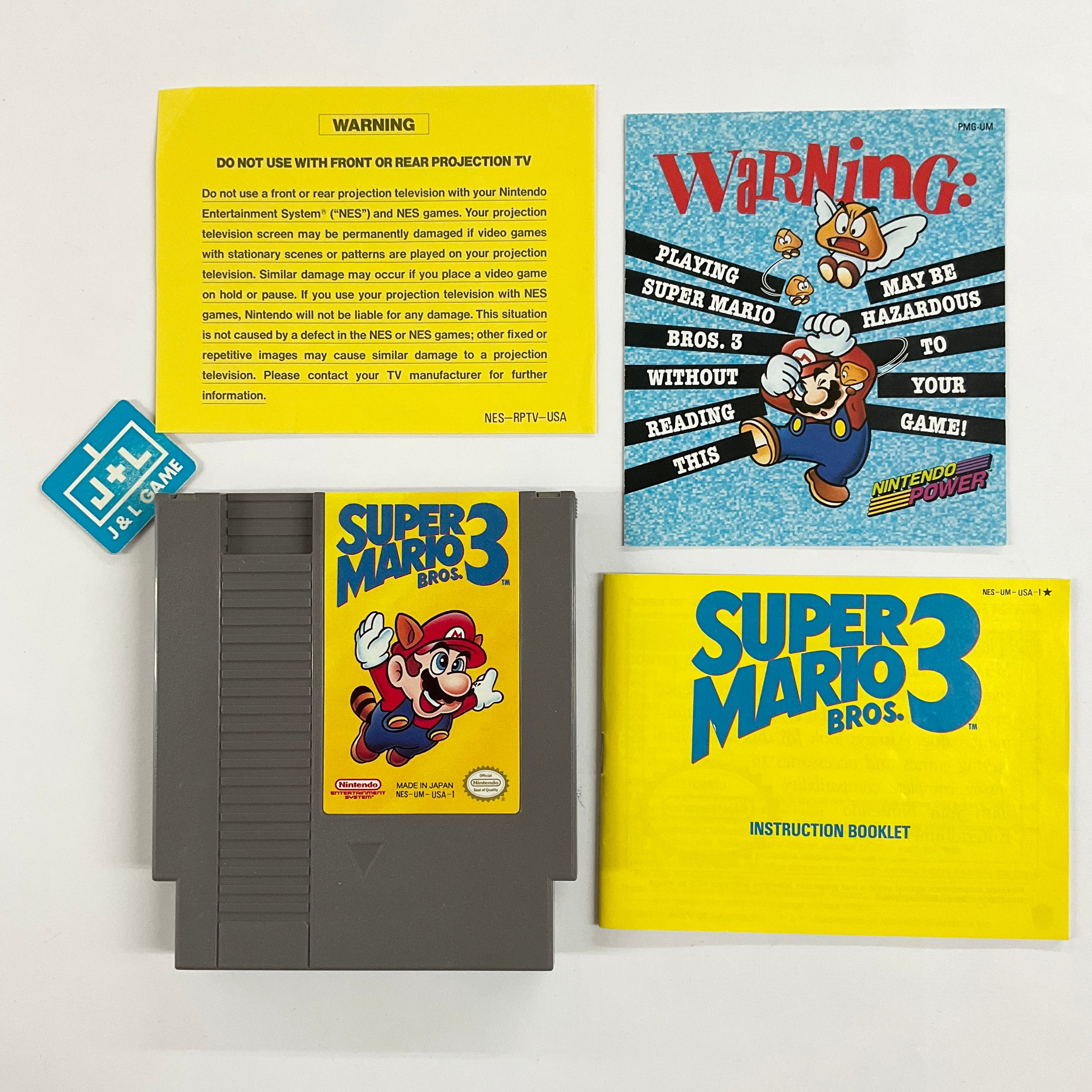 Super Mario Bros. 3 - (NES) Nintendo Entertainment System [Pre-Owned] Video Games Nintendo   