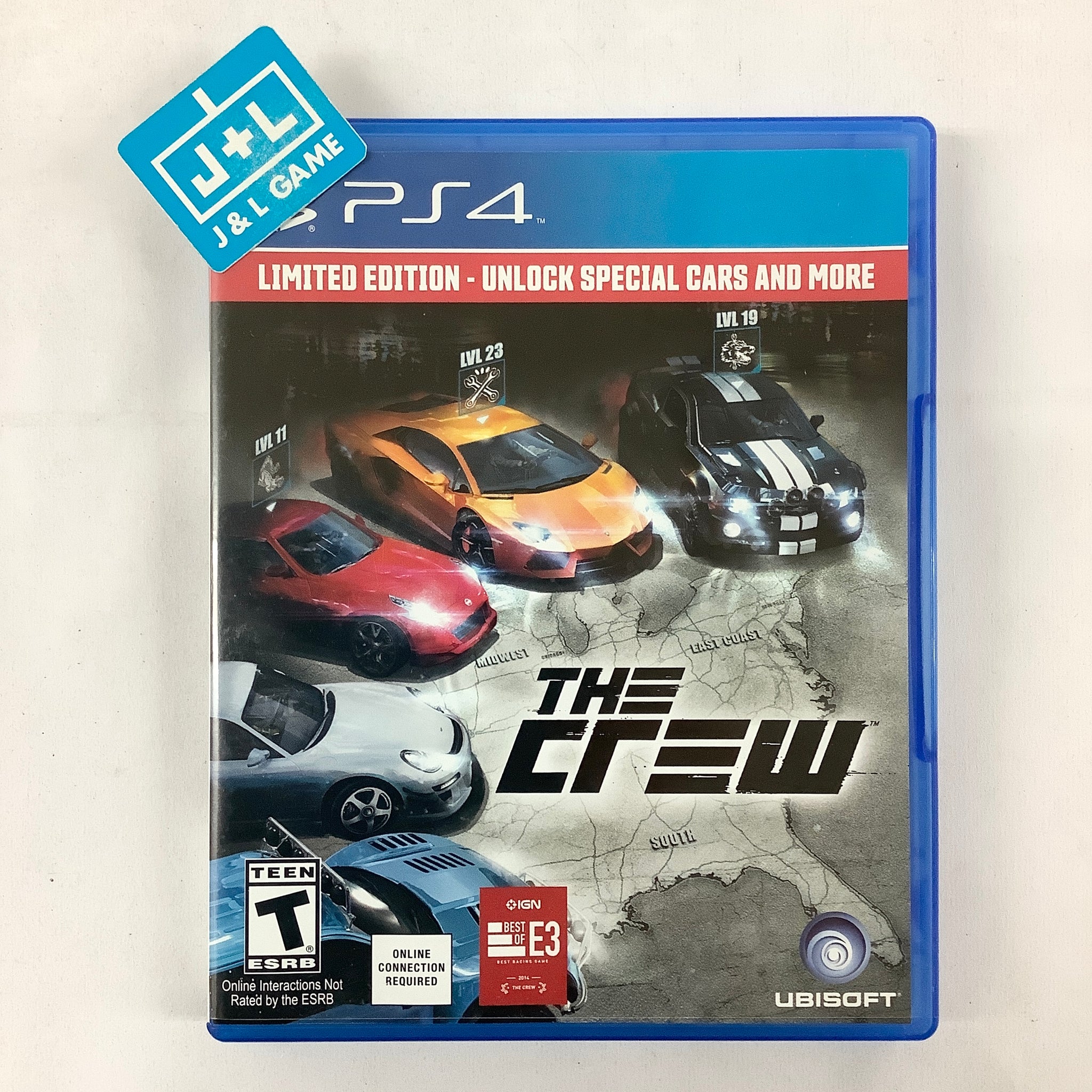 The Crew - (PS4) PlayStation 4 [Pre-Owned] Video Games Ubisoft   