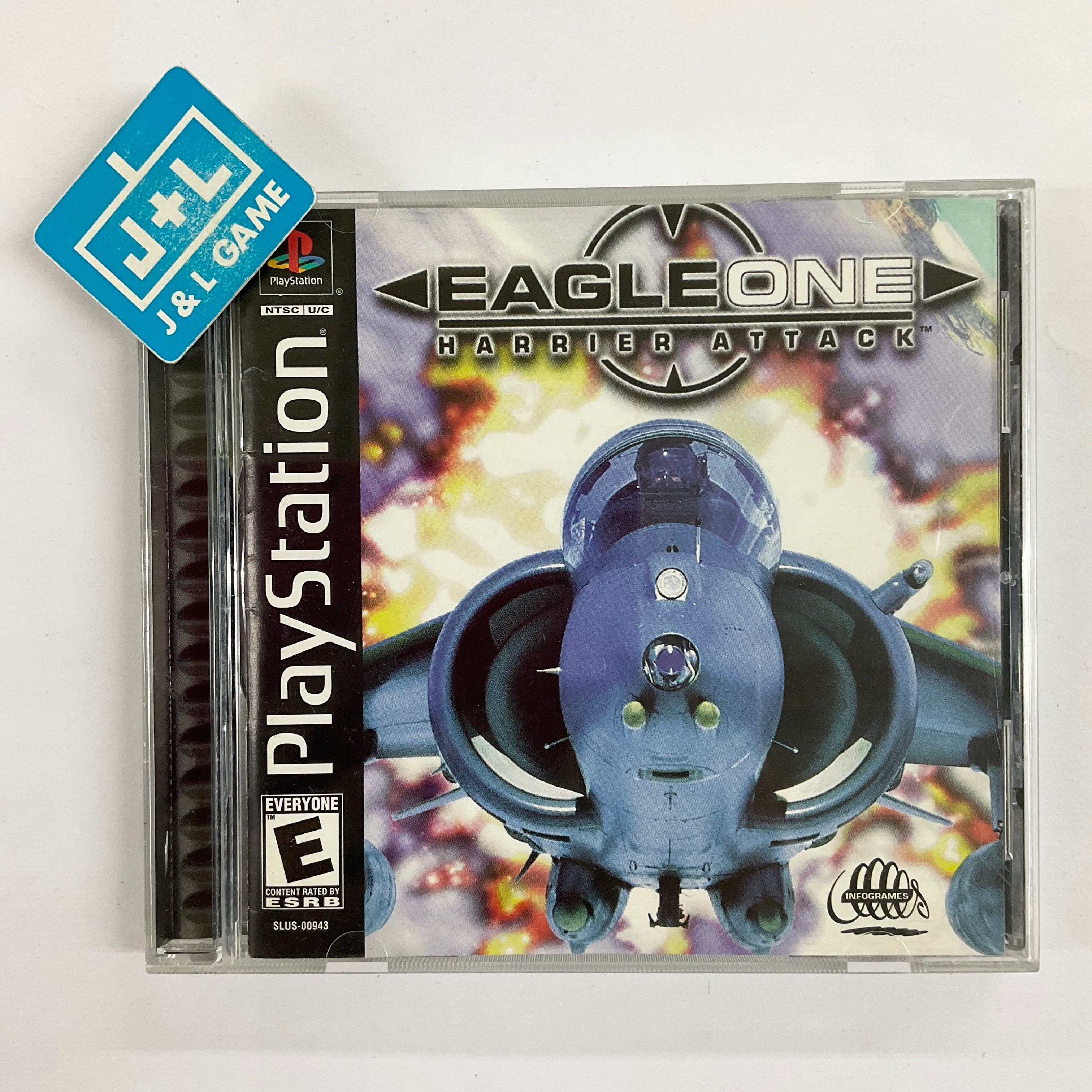 Eagle One Harrier Attack - (PS1) Playstation 1 [Pre-Owned] Video Games Infogames   