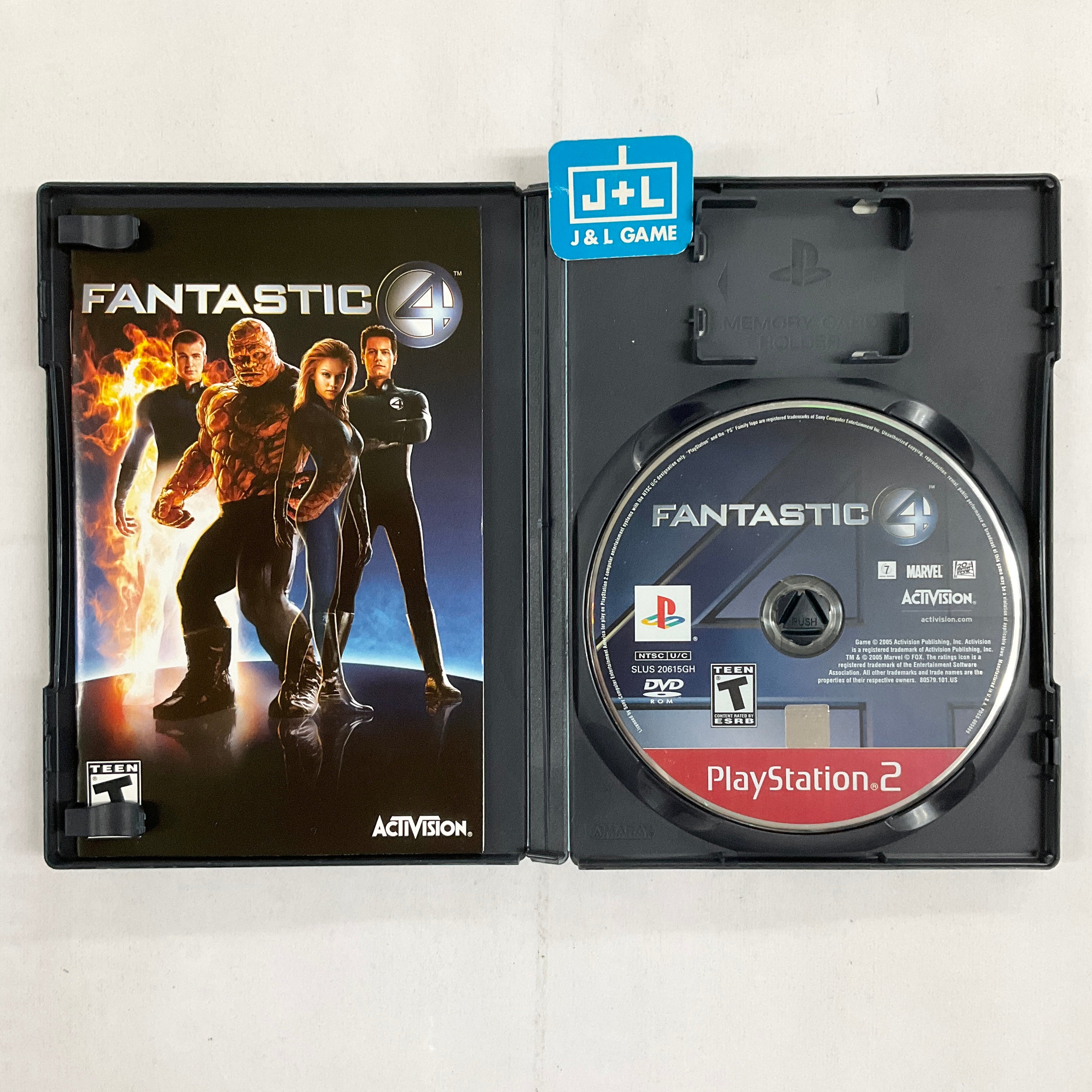 Fantastic 4 (Greatest Hits) - (PS2) PlayStation 2 [Pre-Owned] Video Games Activision   