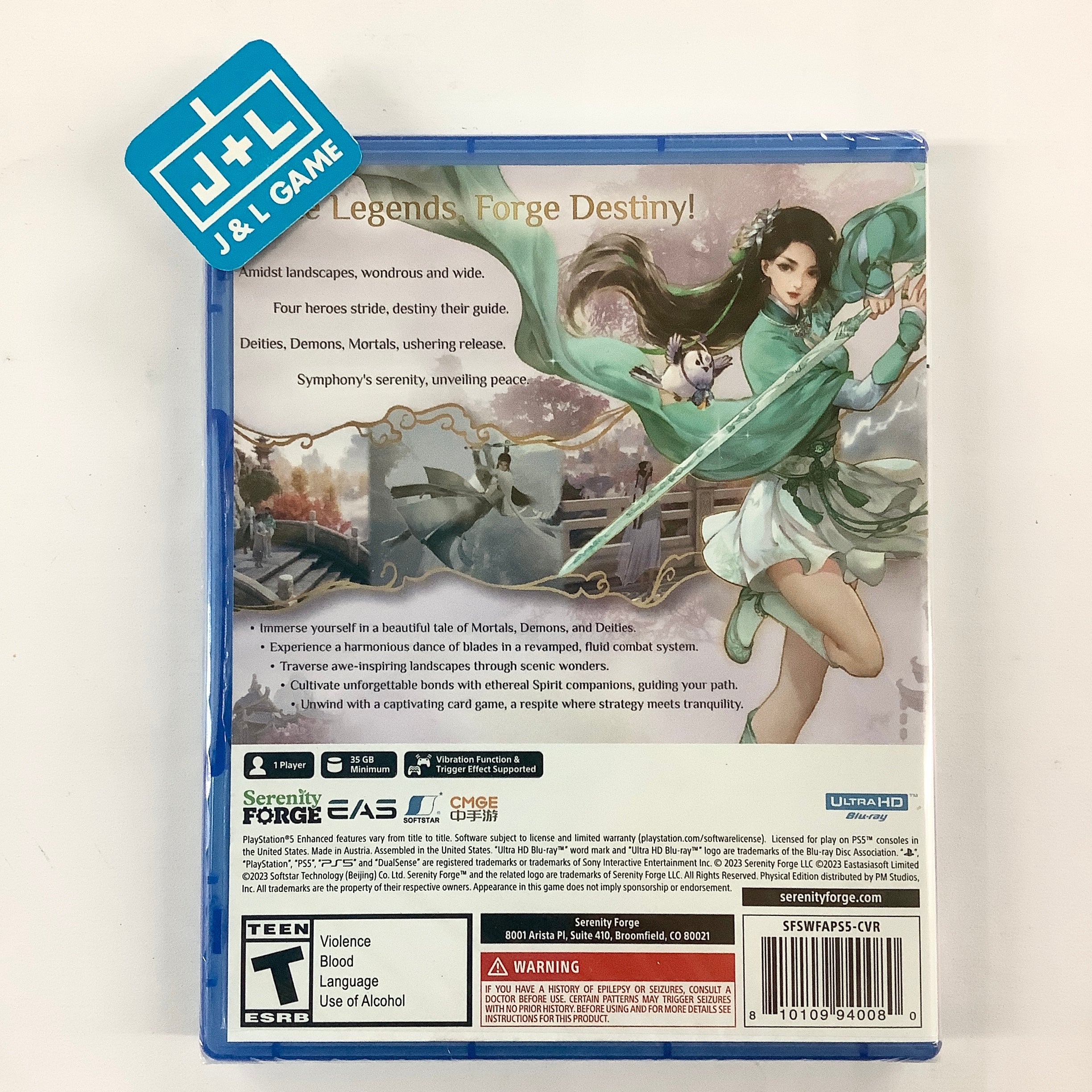 Sword and Fairy: Together Forever - (PS5) PlayStation 5 Video Games Serenity Forge   