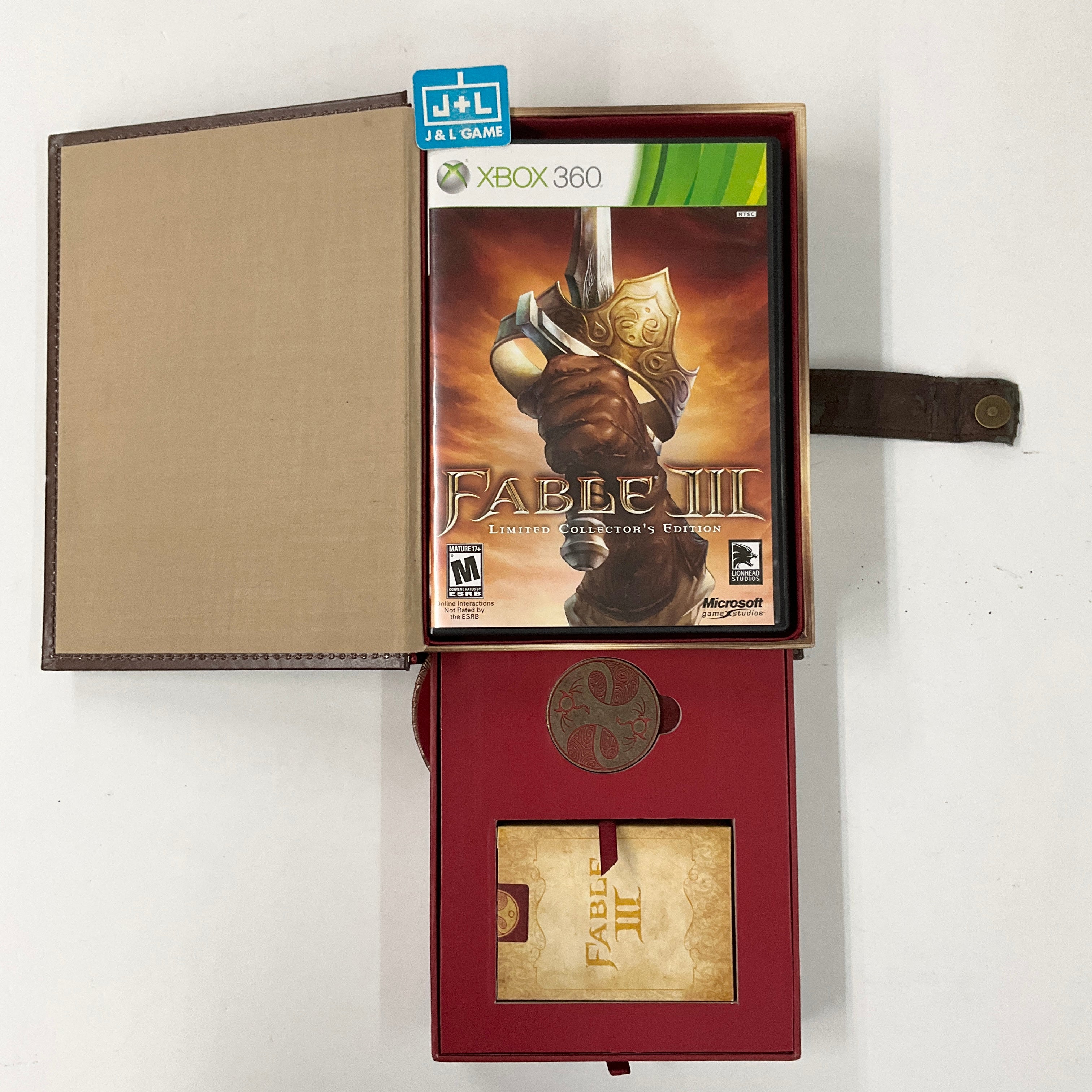 Fable 3 édition collector édition limitée Xbox 360 complet Fable 3 édition collector édition limitée Xbox 360 complet