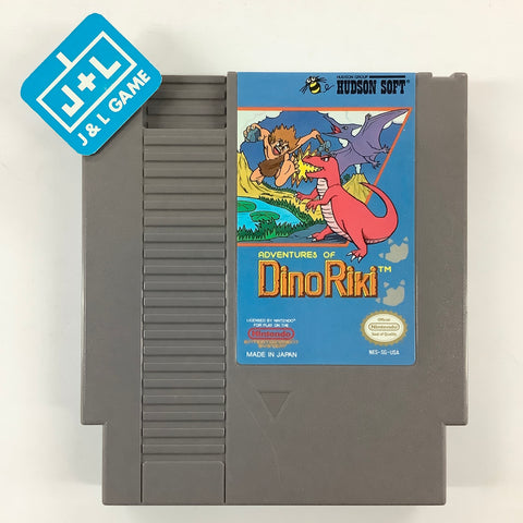 Adventures of Dino Riki - (NES) Nintendo Entertainment System [Pre-Owned] Video Games Hudson Soft   