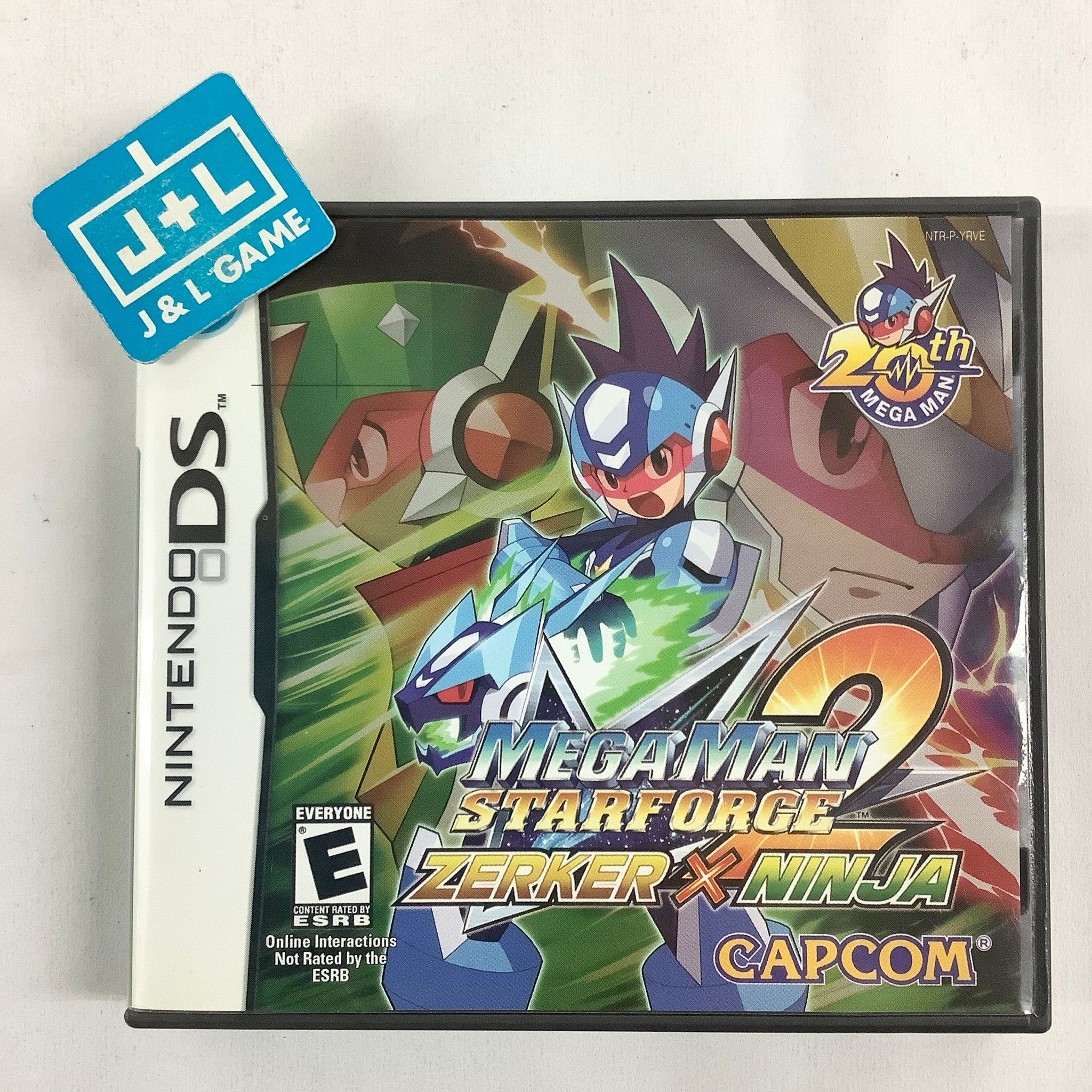 Mega Man Star Force 2: Zerker X Ninja - (NDS) Nintendo DS [Pre-Owned] Video Games Capcom   
