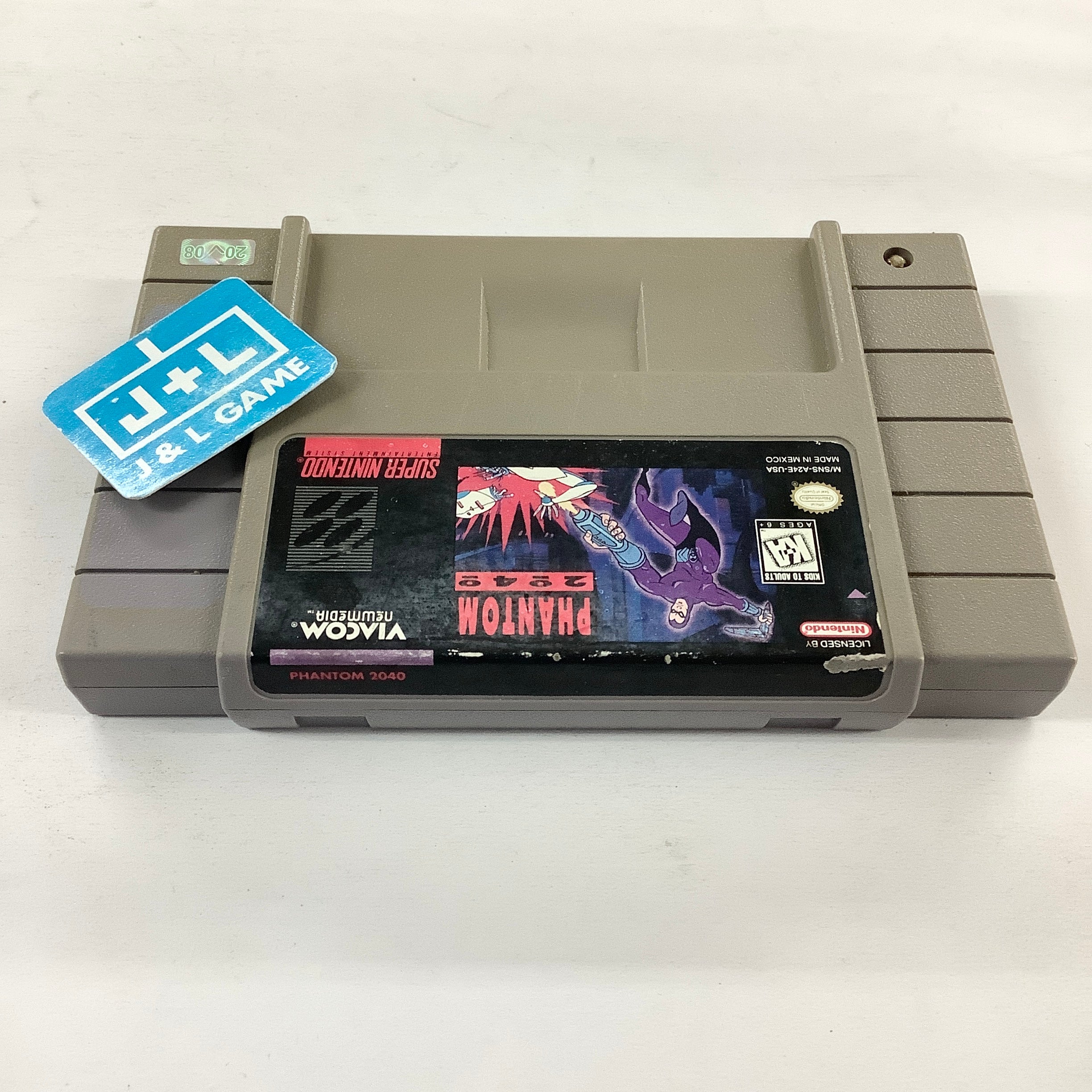 Phantom 2040 - (SNES) Super Nintendo [Pre-Owned] Video Games Viacom New Media   