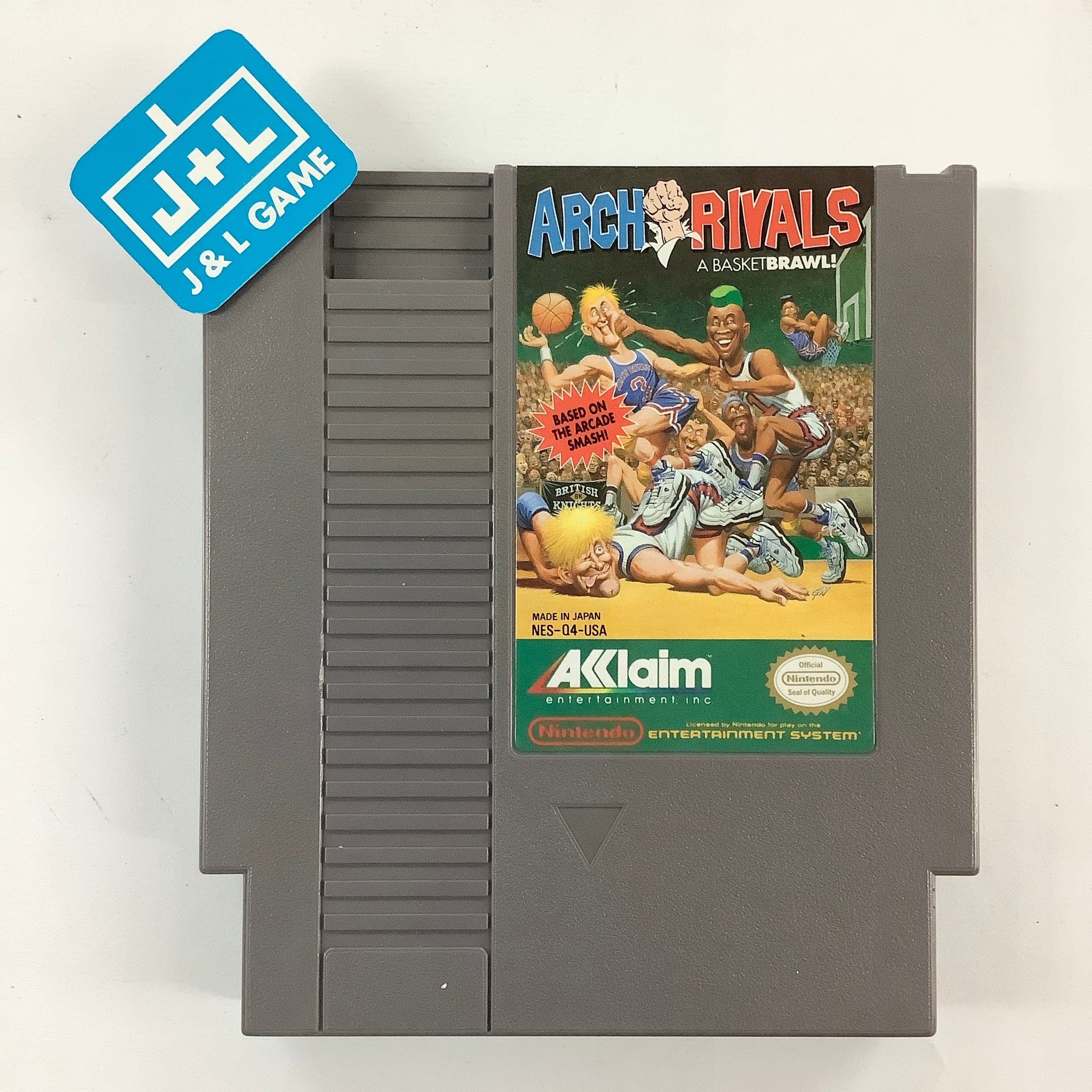 Arch Rivals: A Basket Brawl! - (NES) Nintendo Entertainment System [Pre-Owned] Video Games Acclaim   