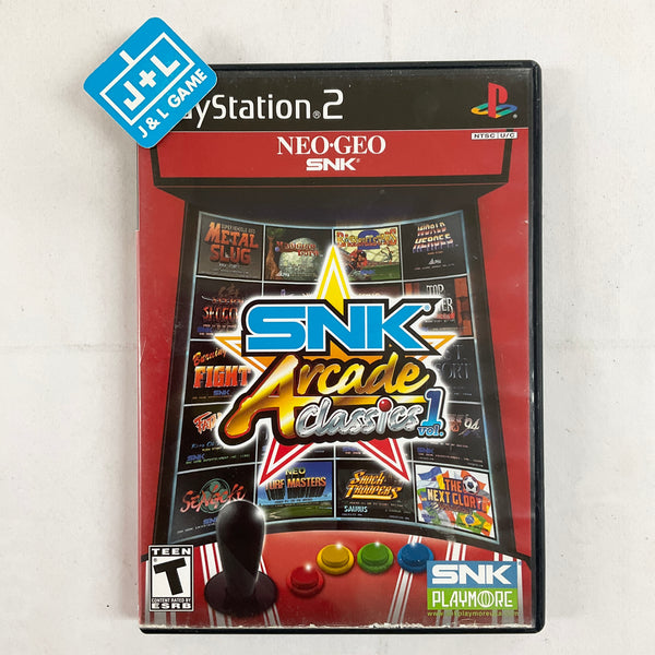 SNK Arcade Classics Vol. 1 - (PS2) PlayStation 2 [Pre-Owned] | J&L