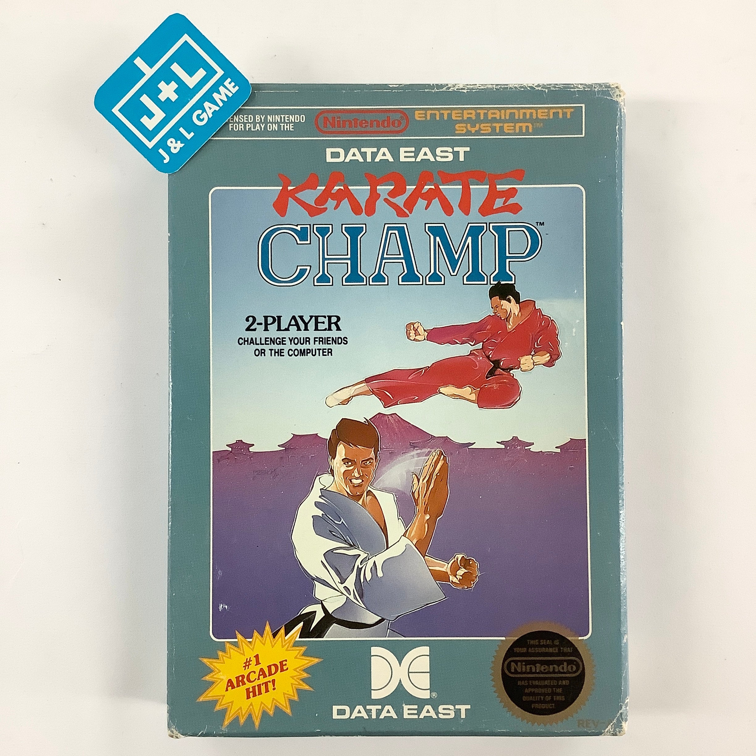 Karate Champ NES Nintendo Entertainment System Pre Owned