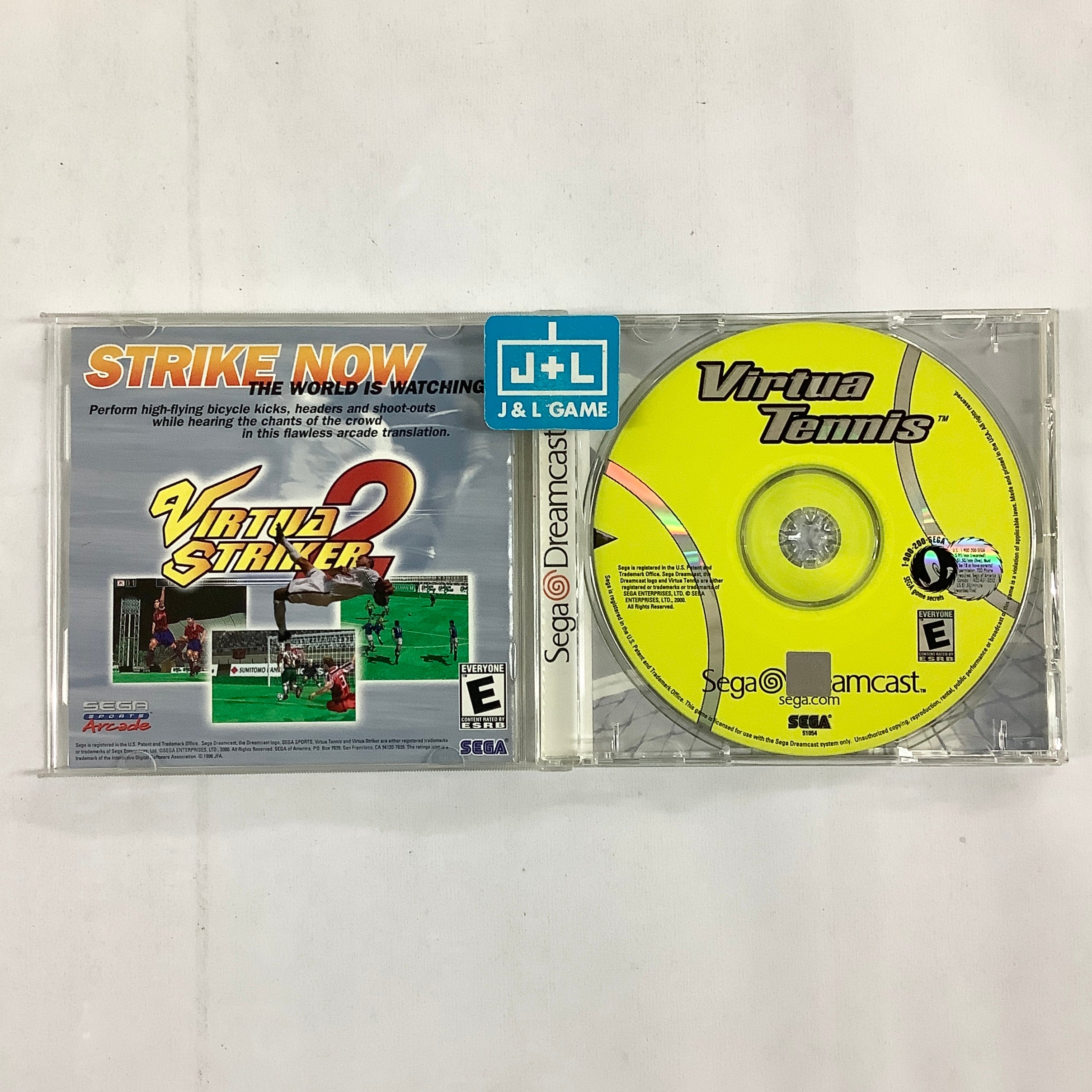 Virtua Tennis - SEGA Dreamcast [Pre-Owned] | J&L Game