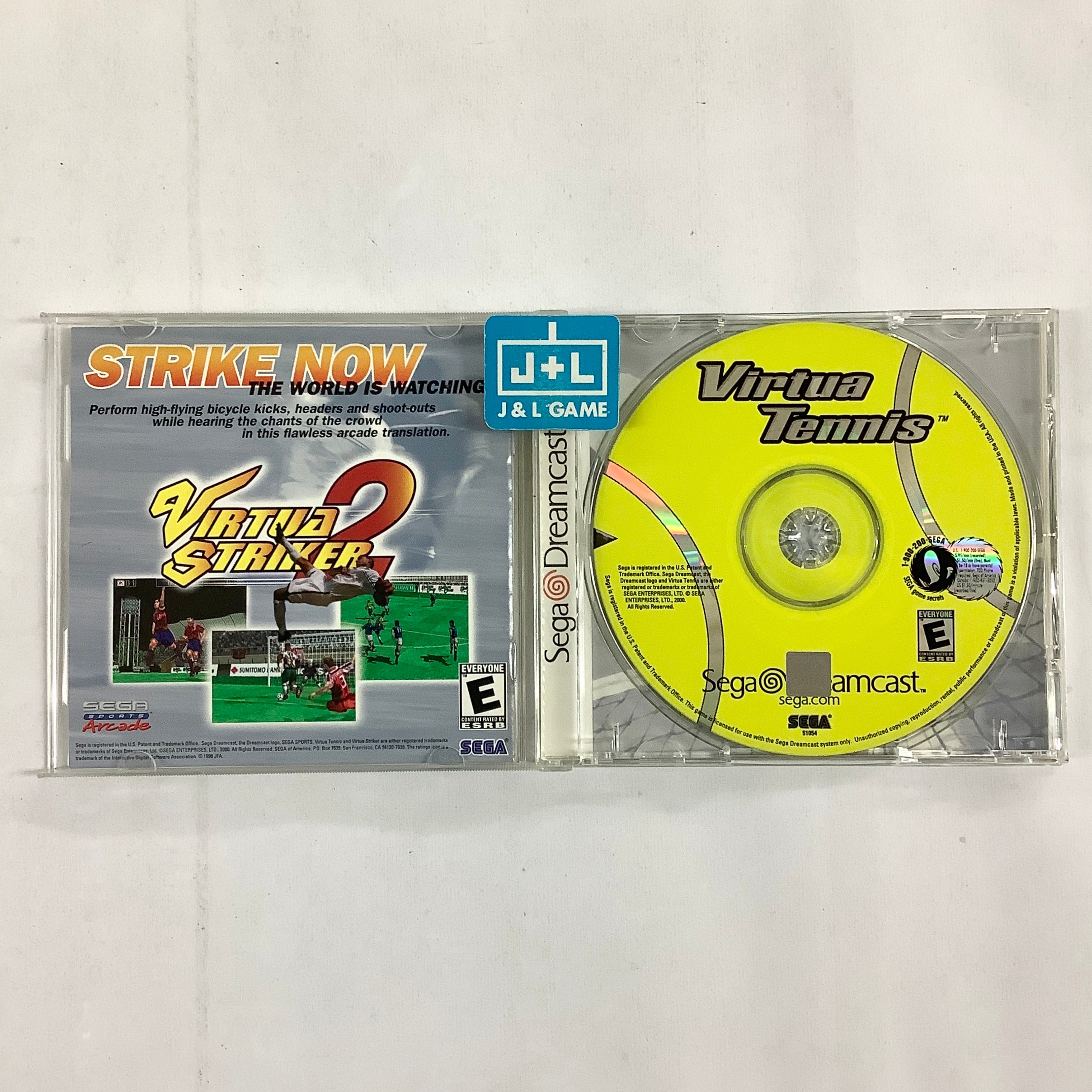 Virtua Tennis - SEGA Dreamcast  [Pre-Owned] Video Games Sega   