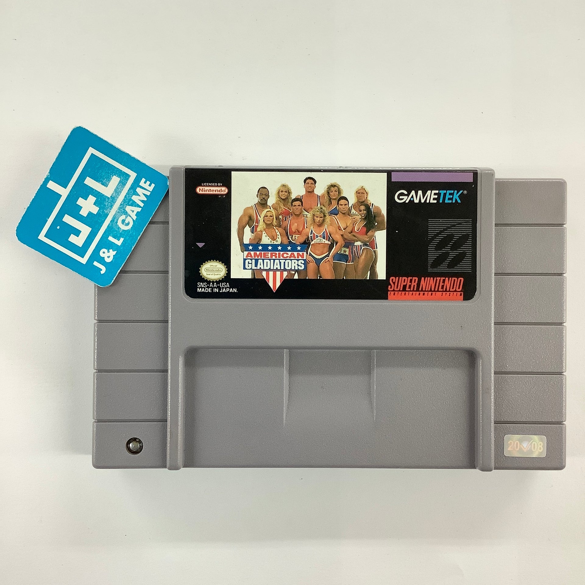 American Gladiators (SNES) Super Nintendo [Pre-Owned] J&L Game