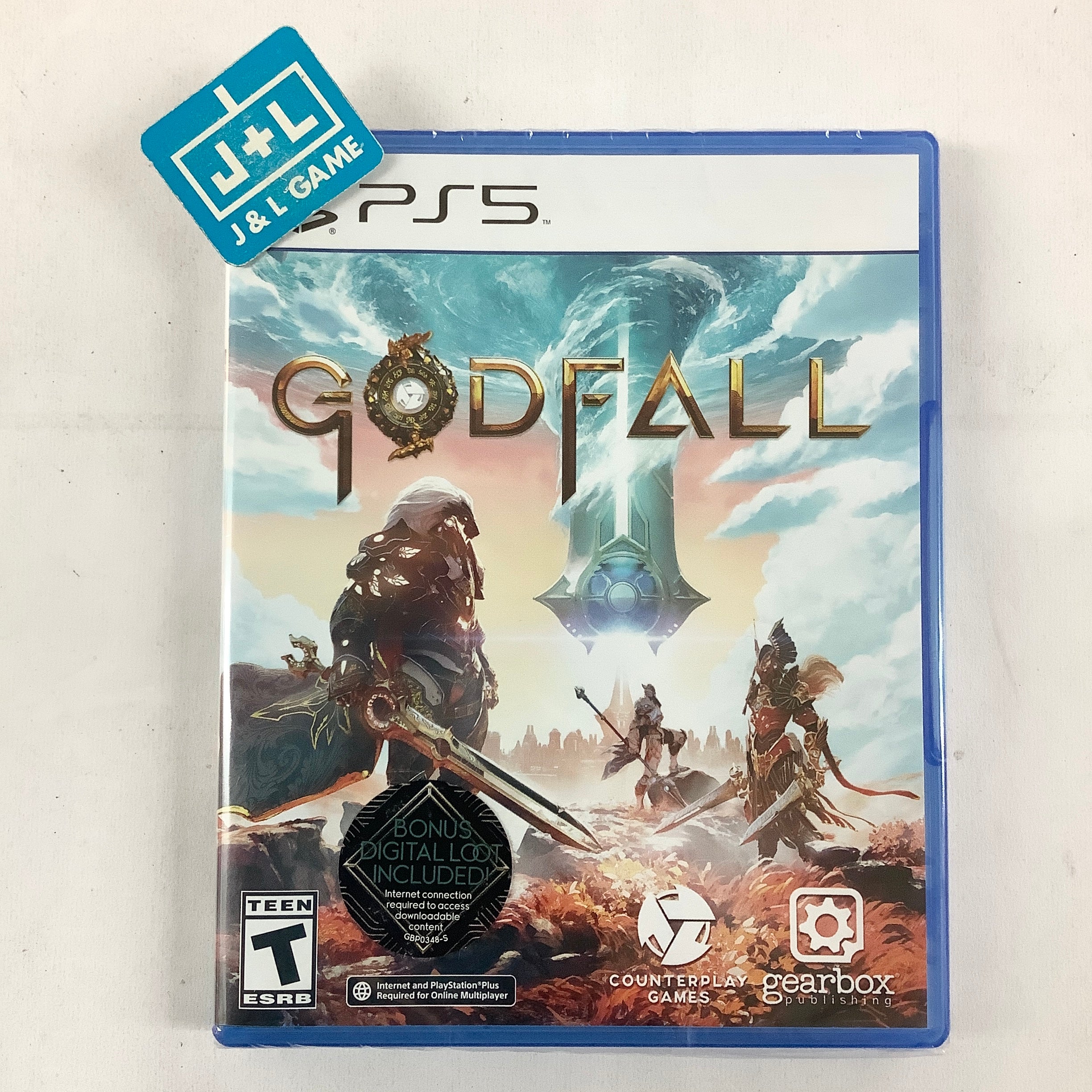Godfall - (PS5) PlayStation 5 Video Games Gearbox Publishing   