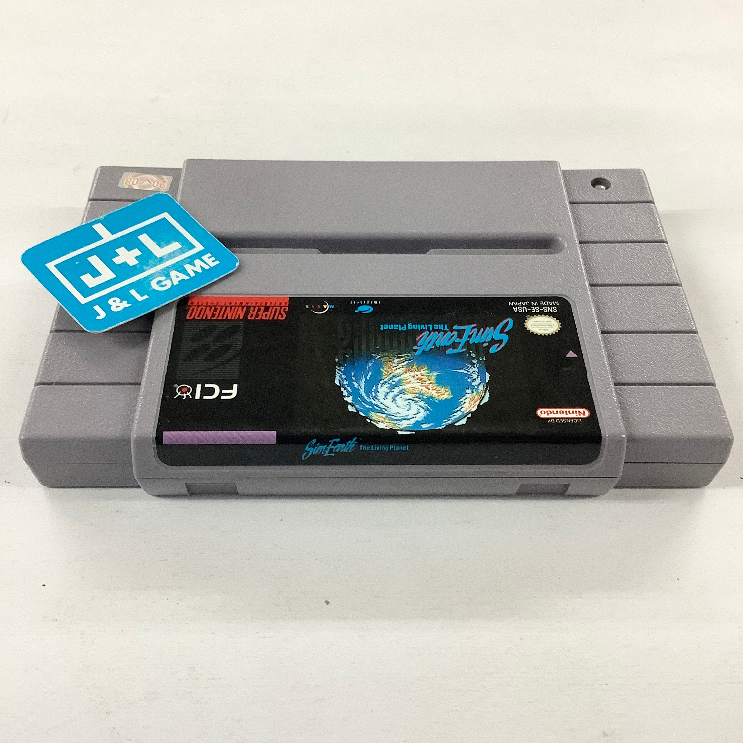 SimEarth: The Living Planet - (SNES) Super Nintendo [Pre-Owned] Video Games FCI, Inc.   