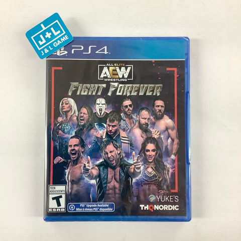AEW: Fight Forever - (PS4) PlayStation 4 Video Games THQ Nordic   