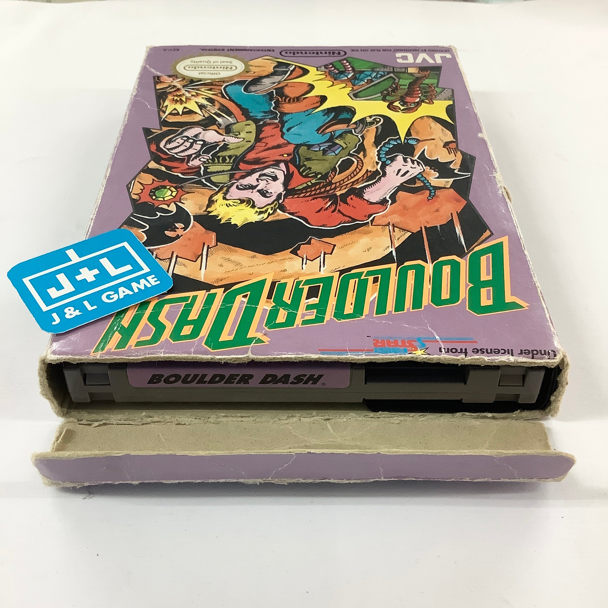 Boulder Dash - (NES) Nintendo Entertainment System [Pre-Owned] Video Games JVC Musical Industries, Inc.   