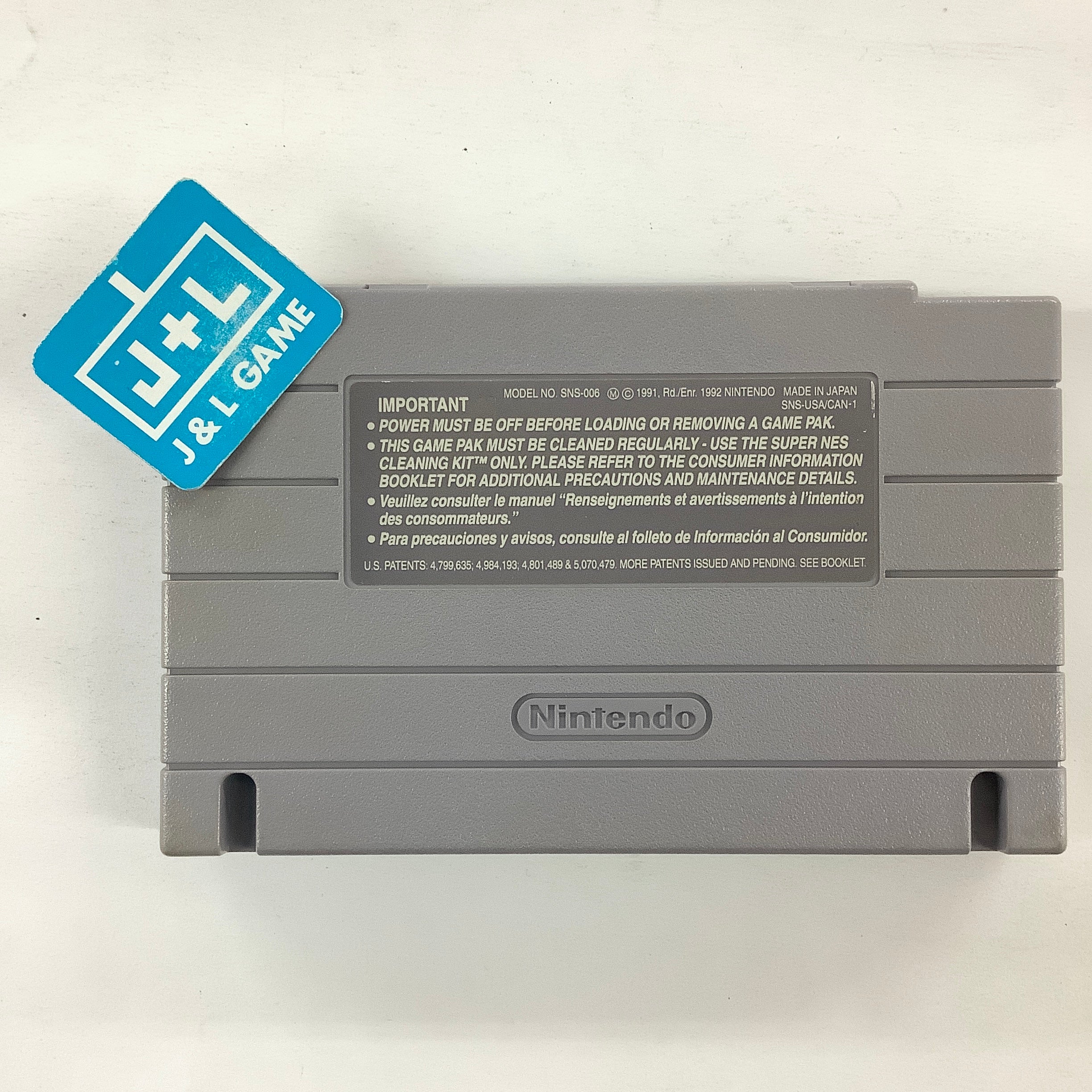 Lock On - (SNES) Super Nintendo [Pre-Owned] Video Games Vic Tokai   