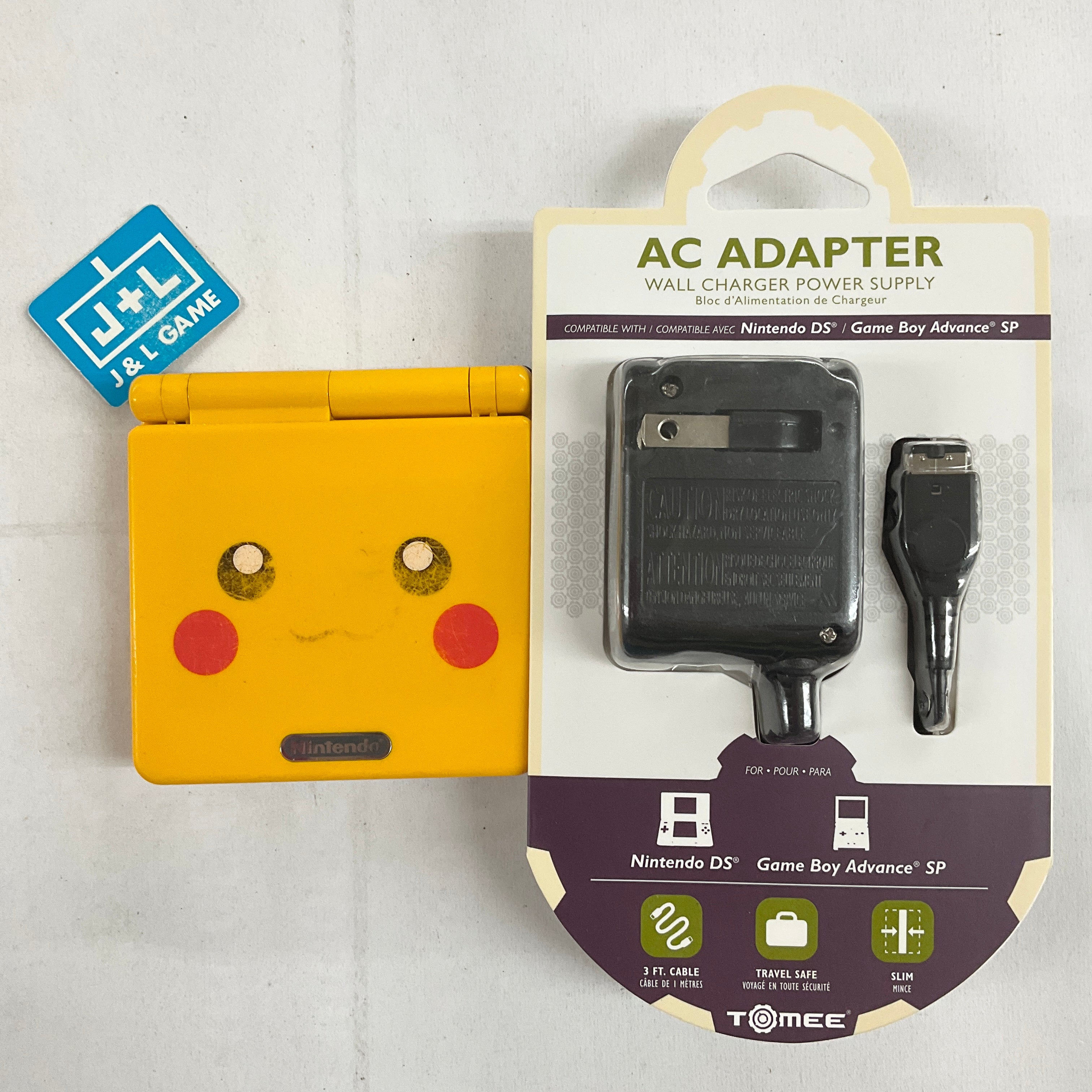 Nintendo Game Boy Advance SP Console AGS - 101 (Pikachu) - (GBA) Game Boy Advance SP [Pre-Owned] CONSOLE Nintendo   