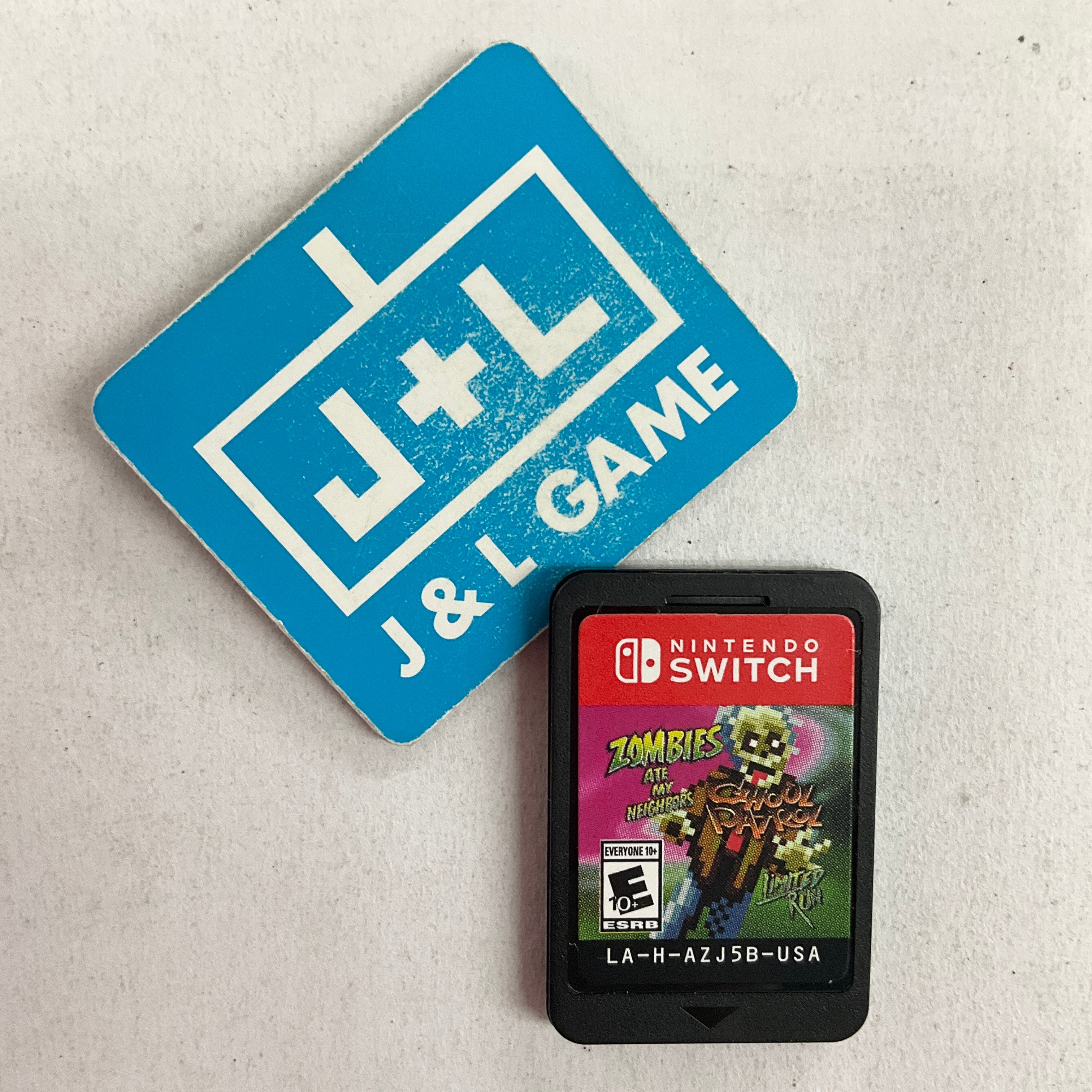 Zombies Ate My Neighbors + Ghoul Patrol (Limited Run #112) - (NSW) Nintendo Switch [Pre-Owned] Video Games Limited Run Games   