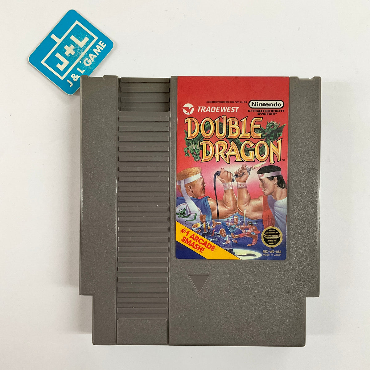 Jeux NES En Loose : Shadow Warriors, Double Dragon II, Bart Vs The World - Très Bon État