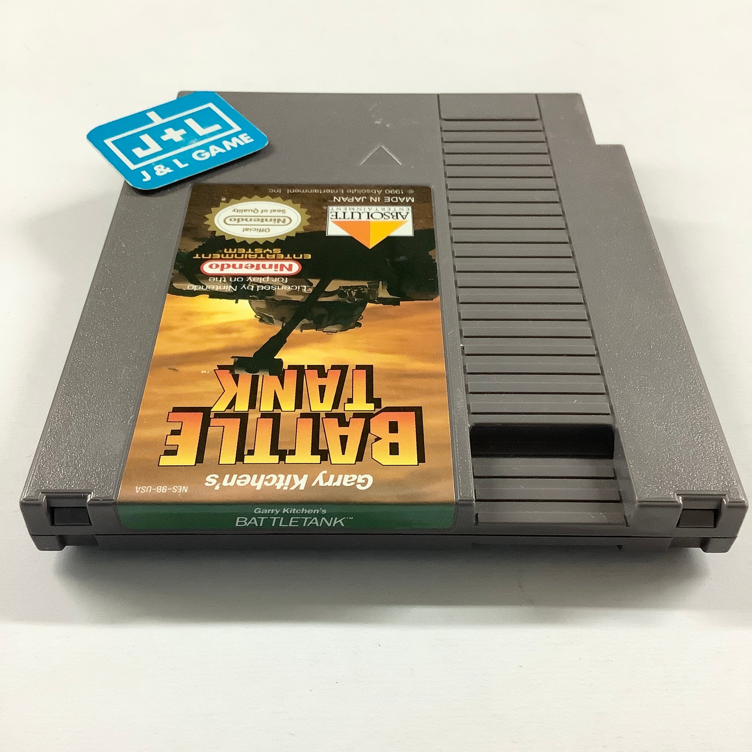 Garry Kitchen's Battletank - (NES) Nintendo Entertainment System [Pre-Owned] Video Games Absolute Entertainment   