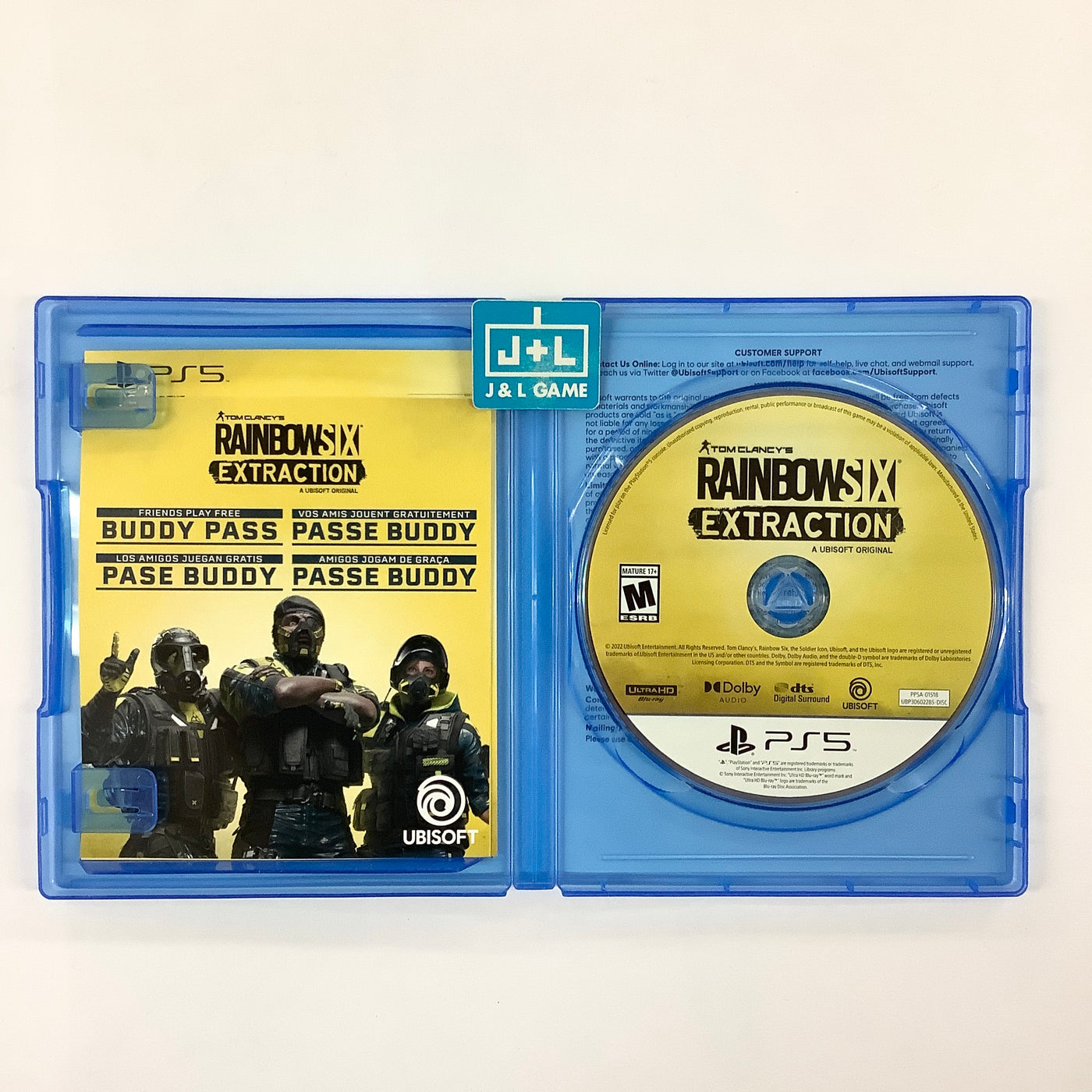 Tom Clancy\'s Rainbow Six Extraction - (PS5) PlayStation 5 [UNBOXING] | J&L  Game
