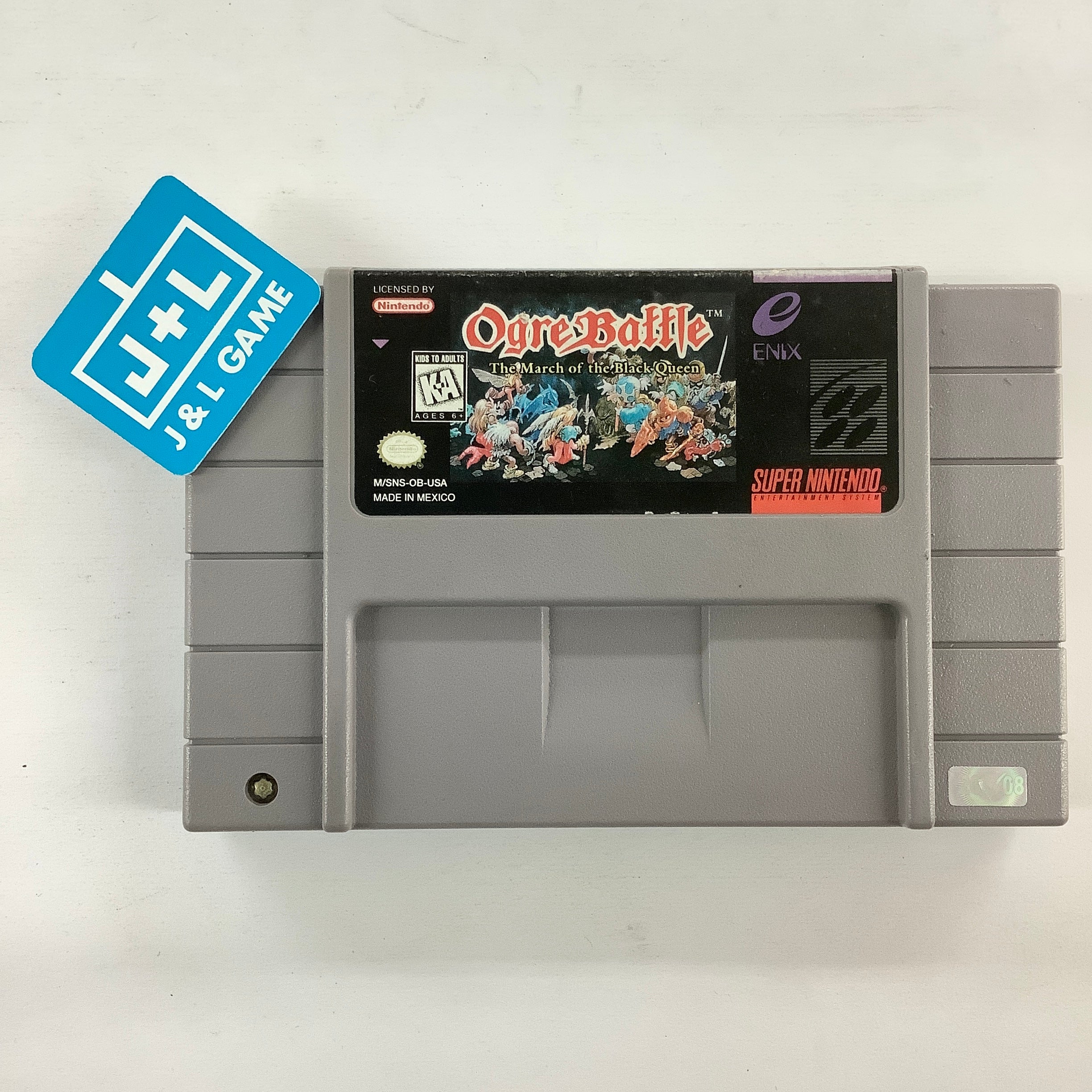 Ogre Battle: The March of the Black Queen - (SNES) Super Nintendo [Pre-Owned] Video Games Enix America, Inc.   