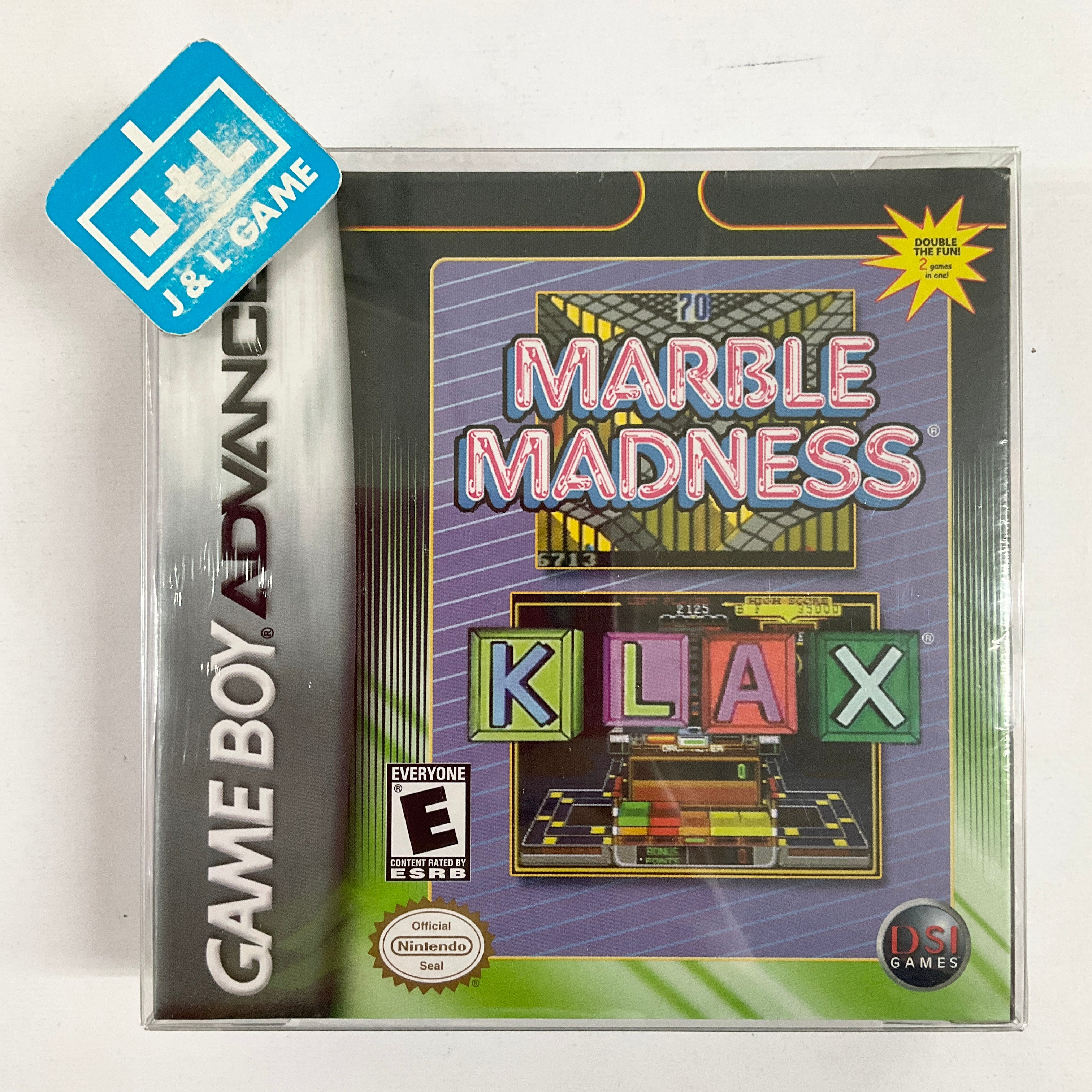 Marble Madness / Klax - (GBA) Game Boy Advance | J&L Game