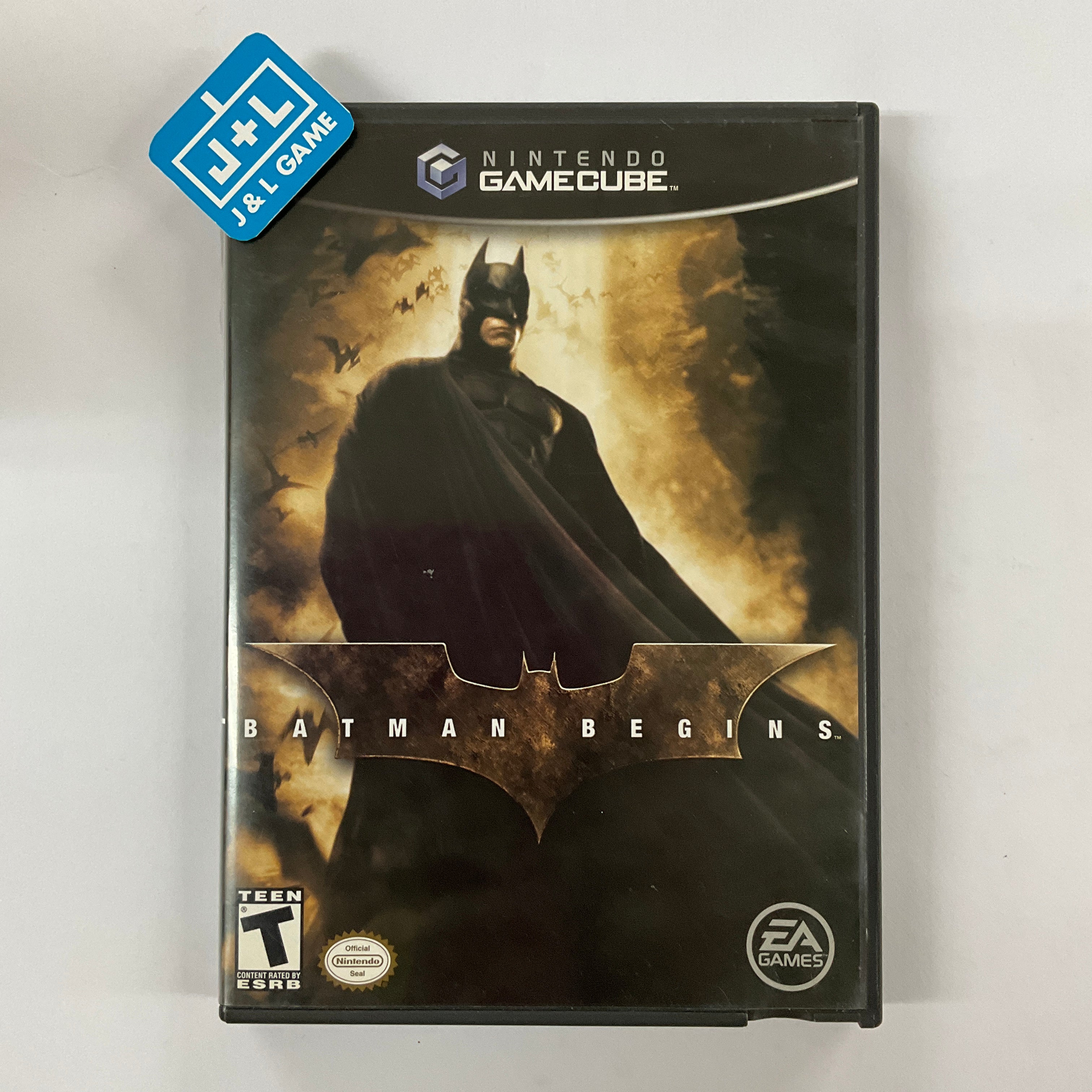 Batman Begins - (GC) GameCube [Pre-Owned] Video Games EA Games   