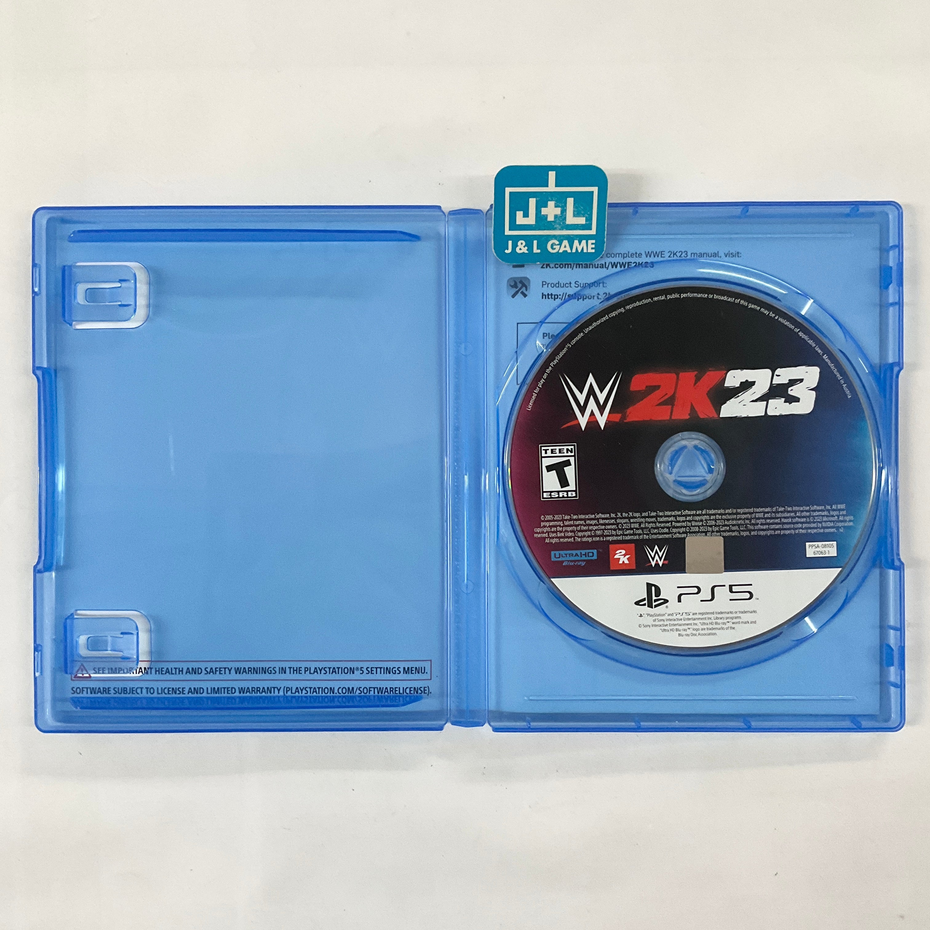 WWE 2K23 - (PS5) PlayStation 5 [Pre-Owned] Video Games 2K   