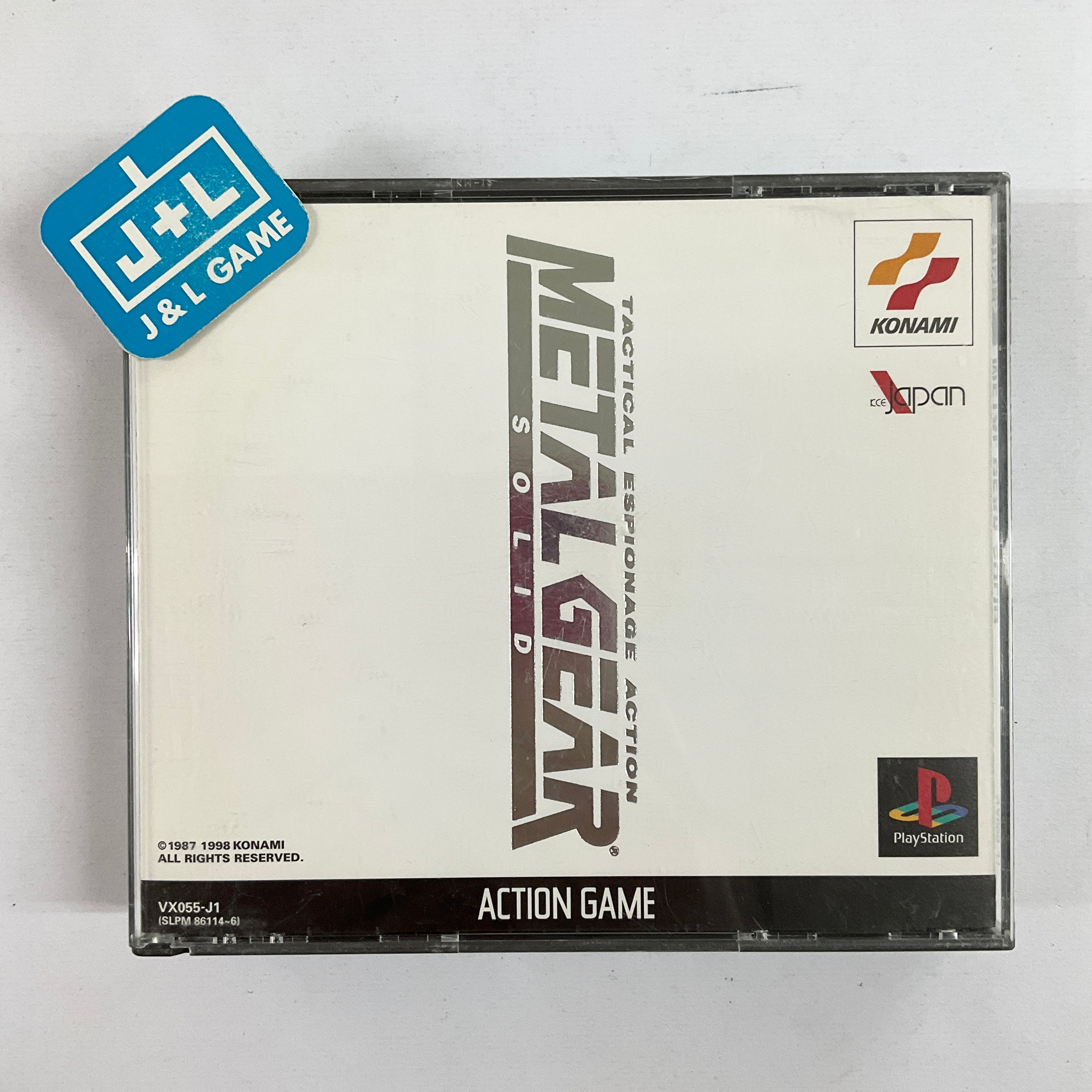 Metal Gear Solid - (PS1) PlayStation 1 [Pre-Owned] (Japanese Import) Video Games Konami   