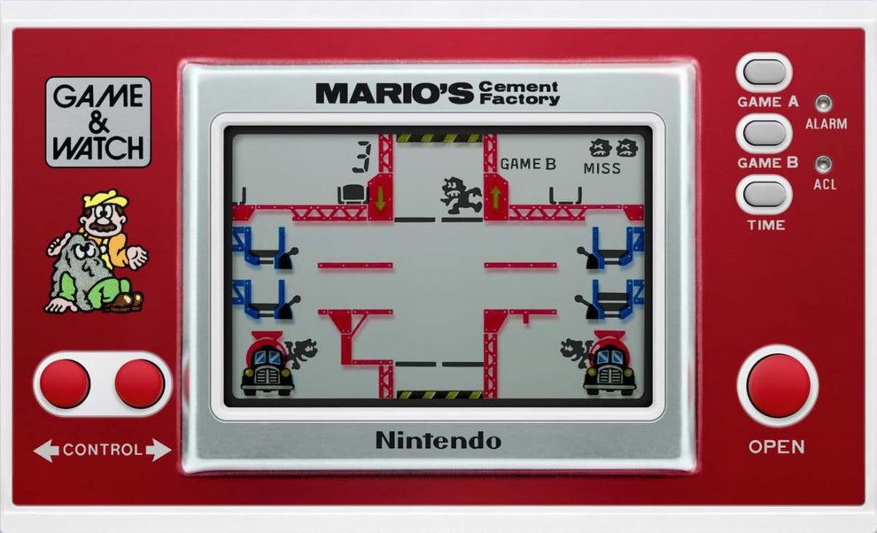 Nintendo Game & Watch: (Mario's Cement Factory) - Nintendo [Pre-Owned] ( Japanese Import )