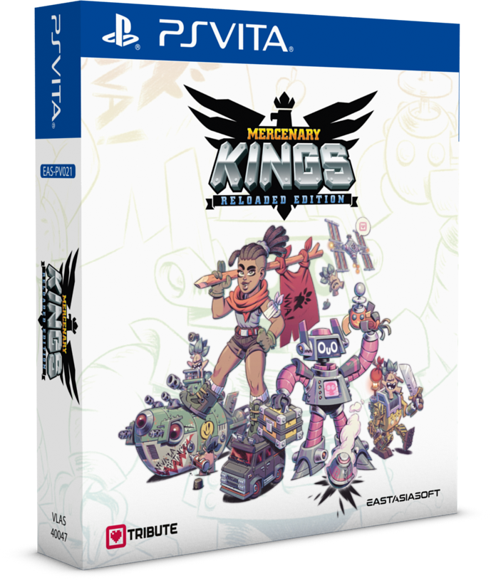 Mercenary Kings Reloaded Edition (Limited Edition) - (PSV) PlayStation Vita (Asia Import) Video Games EastAsiaSoft   