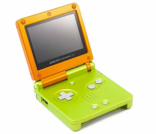 Nintendo Game Boy Advance SP Console AGS-001 (Spice Orange/Lime