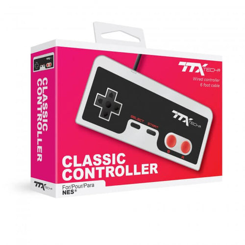 TTX Tech Wired Controller - (NES) Nintendo Entertainment System Accessories TTX Tech   