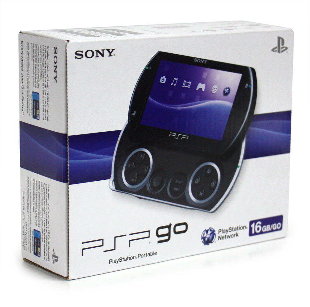Sony PlayStation Portable Go PSPgo (Piano Black) - Sony PSP [Pre-Owned] Consoles SONY   