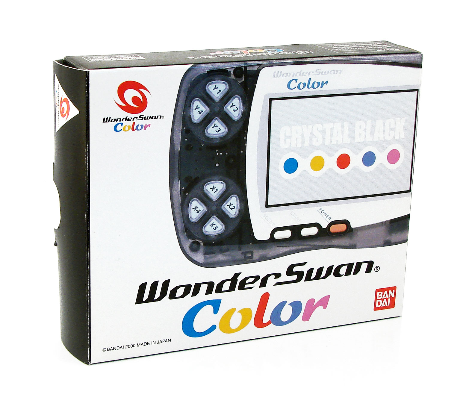 WonderSwan Color (Crystal Black) - (WSC) WonderSwan Color [Pre-Owned] (Japanese Import) Consoles Bandai
