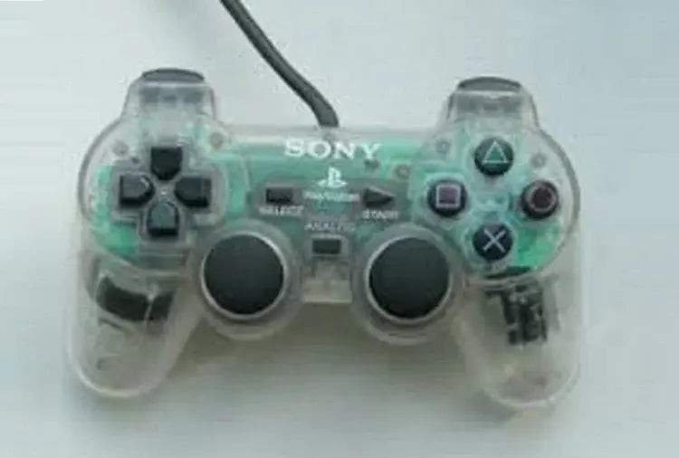 Sony DualShock 2 Controller (Clear) - (PS2) PlayStation 2 [Pre-Owned]