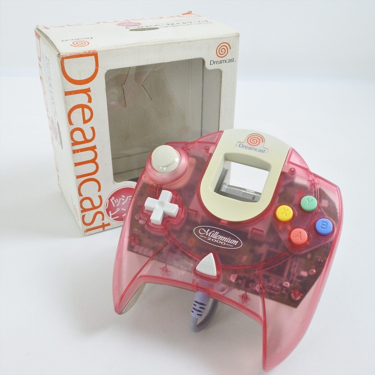 Sega Dreamcast Controller (Millennium Clear Pink) Sega Dreamcast [Pre-Owned] Accessories SEGA