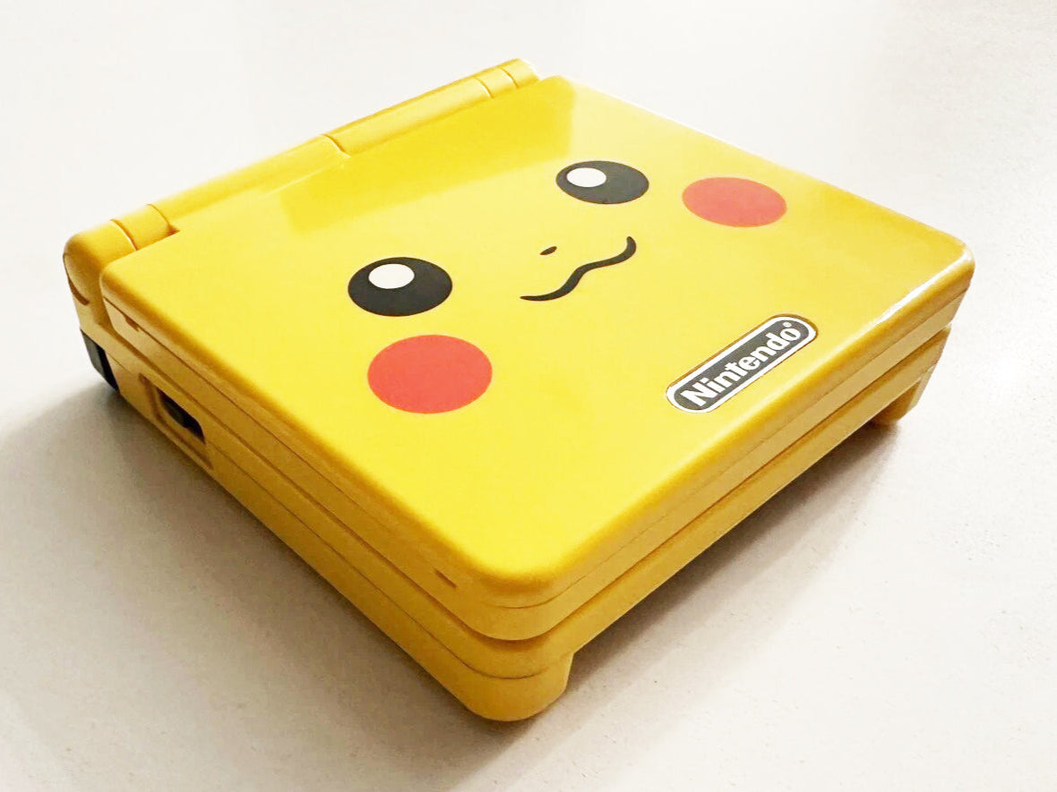 Nintendo Game Boy Advance SP Console AGS-001 (Pikachu) - (GBA) Game Boy Advance SP [Pre-Owned] (Japanese Import) CONSOLE Nintendo