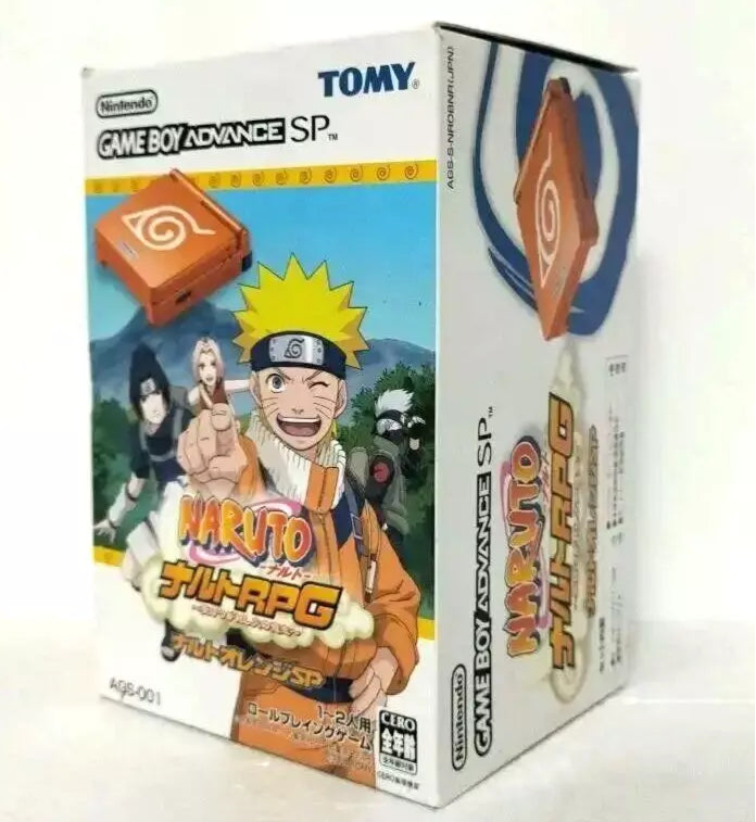 Nintendo Game Boy Advance SP Console AGS-001 (Naruto) - (GBA) Game Boy Advance SP [Pre-Owned] (Japanese Import) Consoles Nintendo