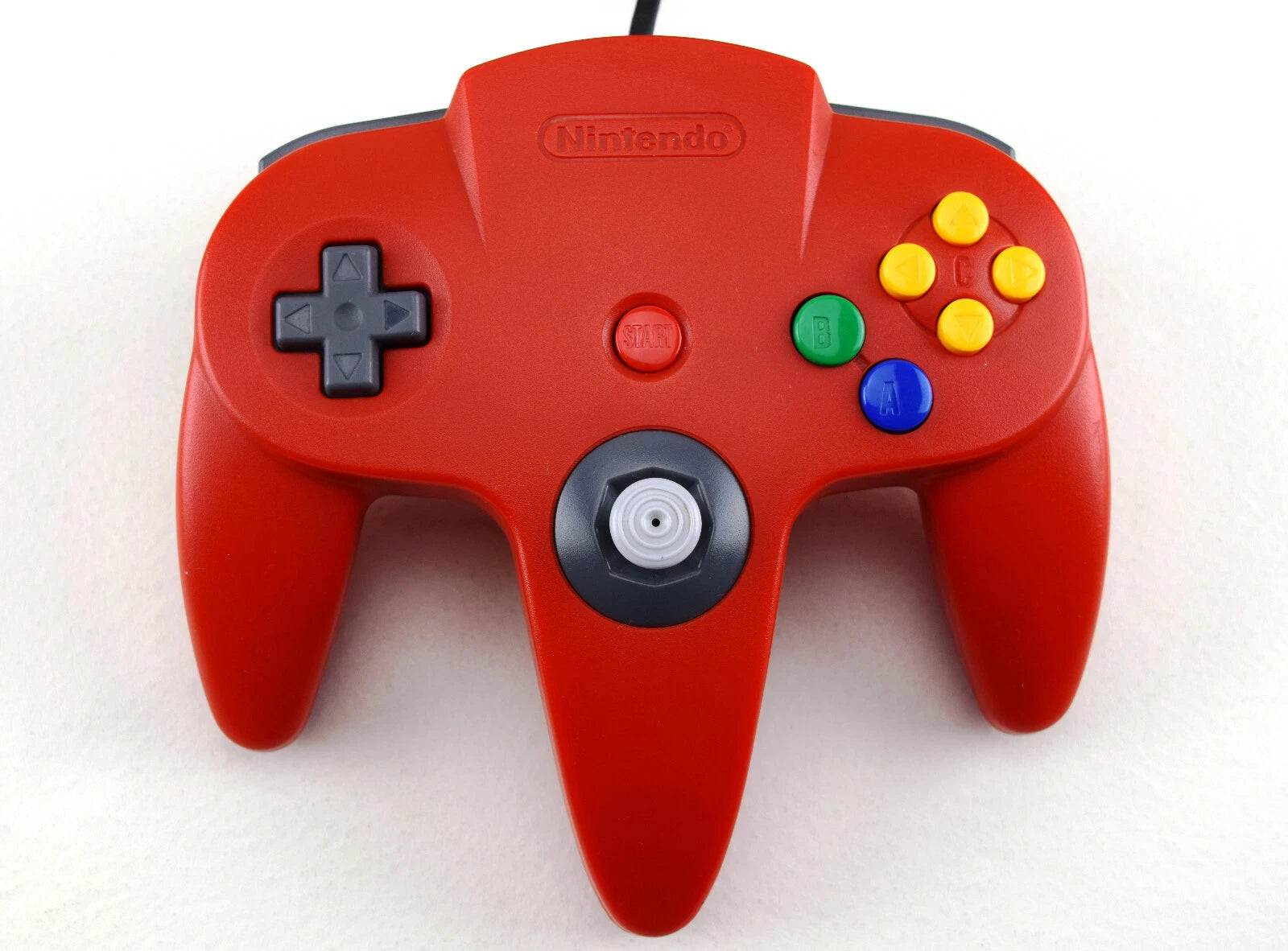 Nintendo 64 Controller (Red) - (N64) Nintendo 64 [Pre-Owned] Accessories Nintendo