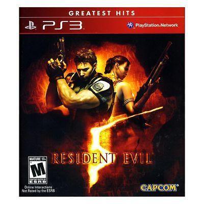 Resident Evil 5 (Greatest Hits) - (PS3) PlayStation 3 [Pre-Owned] Video Games Capcom