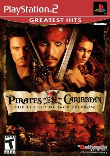 Pirates of the Caribbean: The Legend of Jack Sparrow (Greatest Hits) - (PS2) PlayStation 2 [Pre-Owned] Video Games Bethesda Softworks