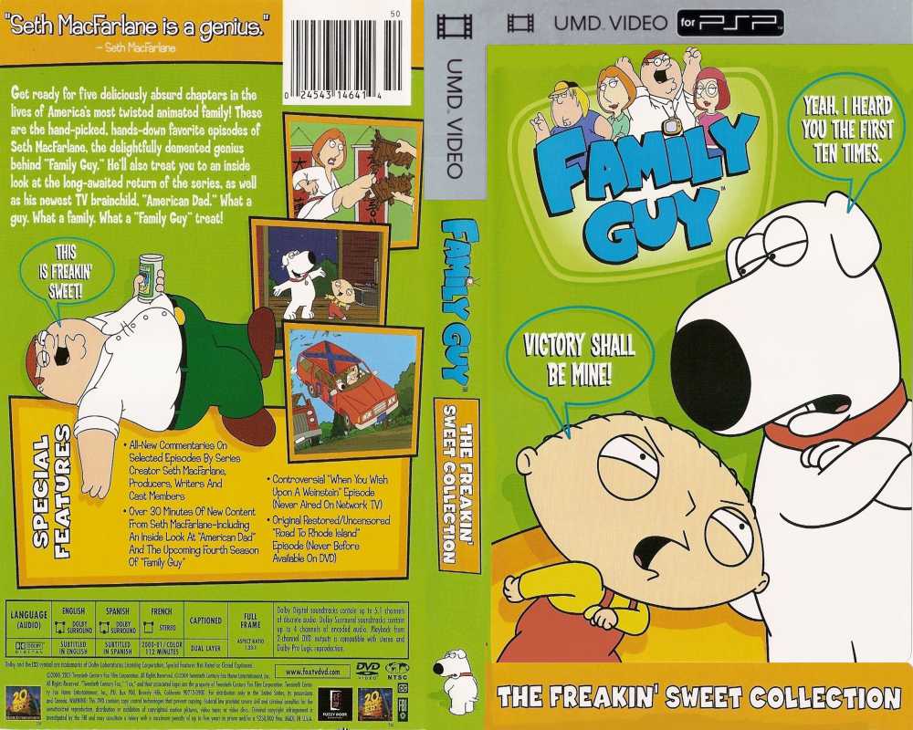 Family Guy: The Freakin' Sweet Collection - PSP UMD Video [Pre-Owned] Home Sony Pictures